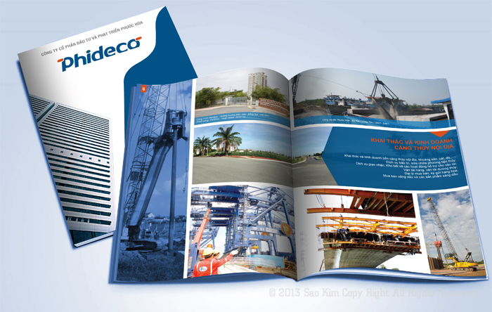 PHIDECO - Thiết kế hồ sơ năng lực Công ty Cổ Phần Đầu Tư và Phát Triển Phước Hòa