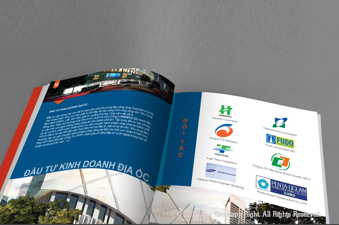 PHIDECO - Thiết kế hồ sơ năng lực Công ty Cổ Phần Đầu Tư và Phát Triển Phước Hòa