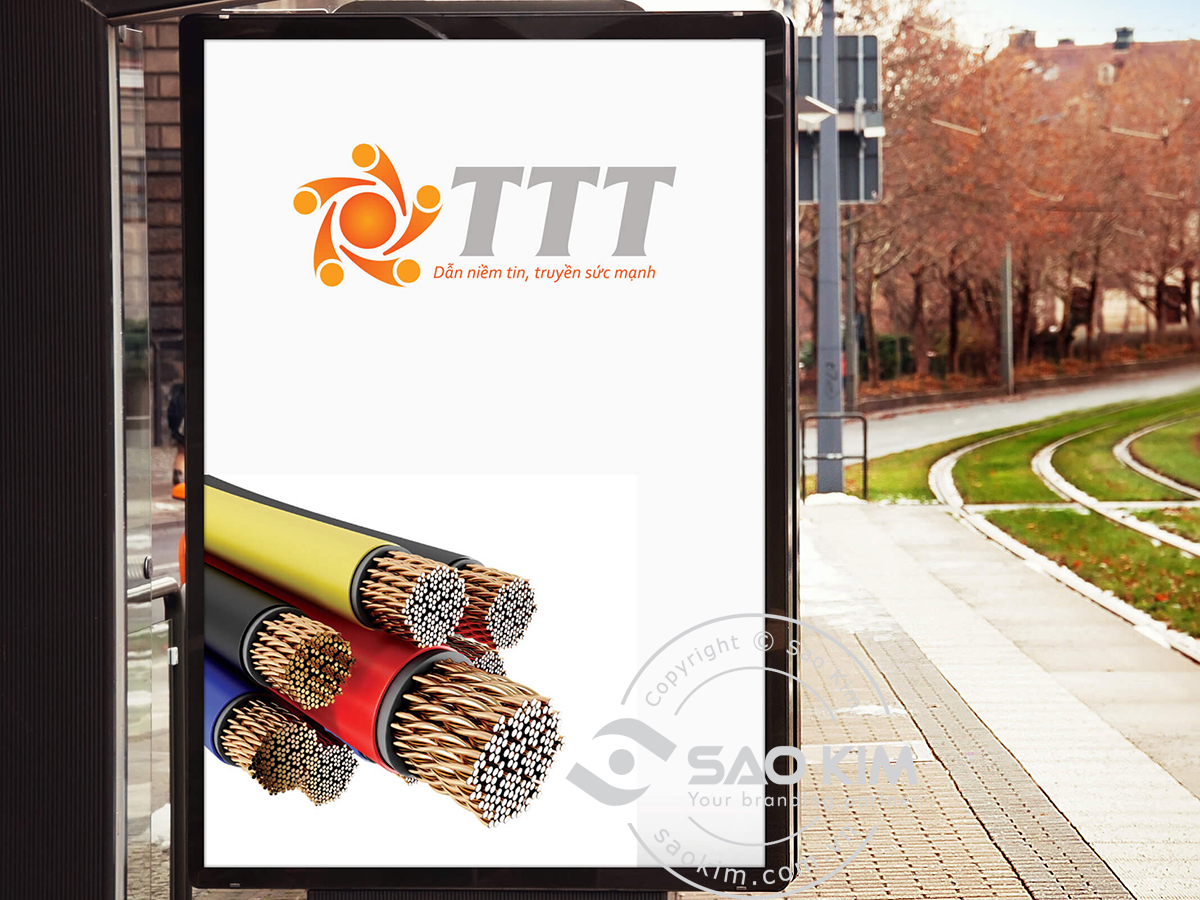 TTT - Thiết kế logo dây cáp điện Tài Trường Thành