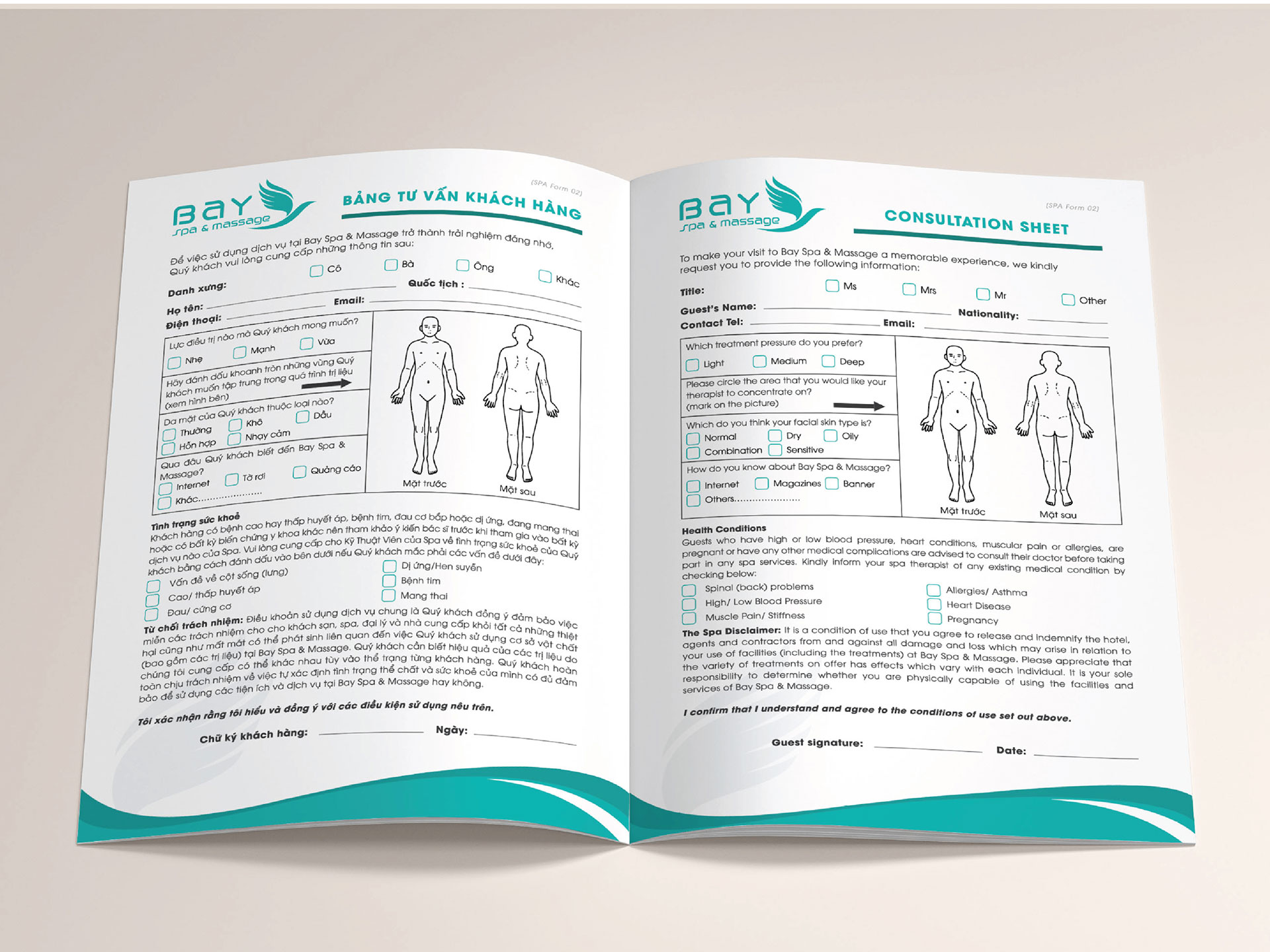 BAY SPA - Thiết kế logo và bộ nhận diện thương hiệu Bay Spa
