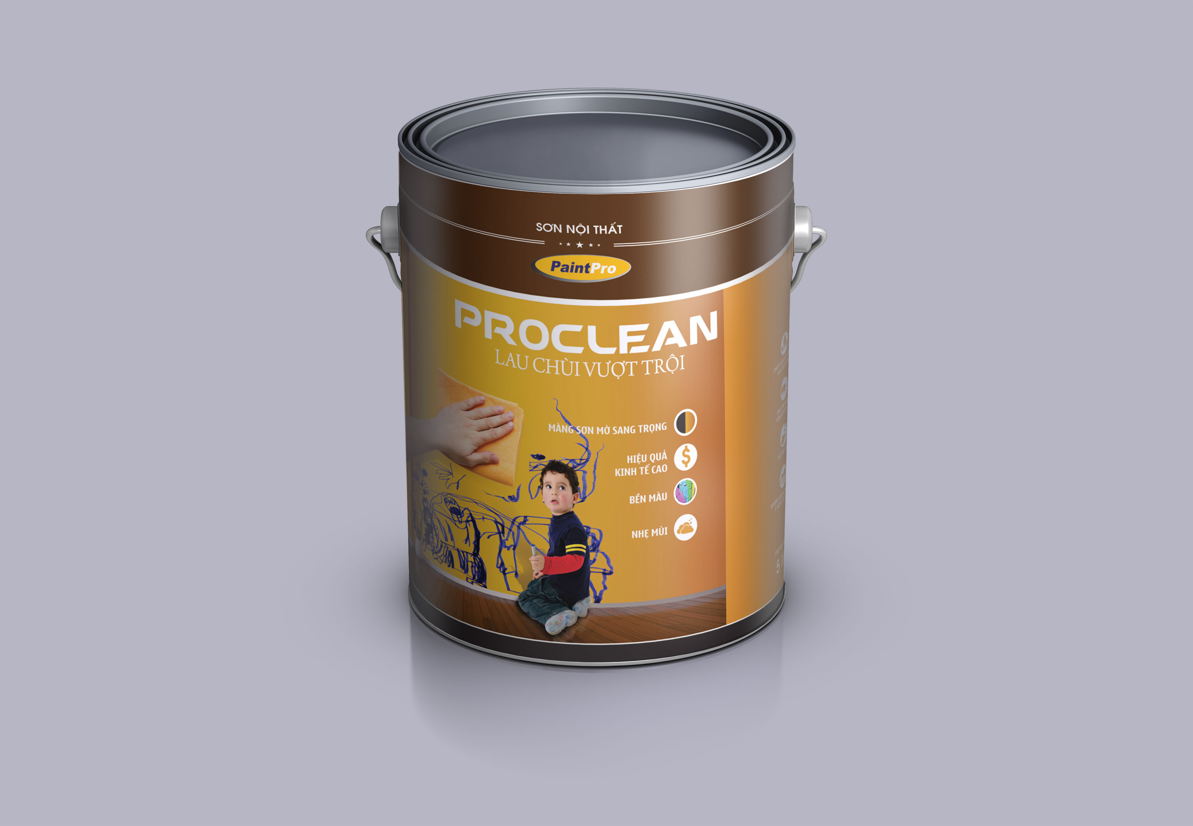 PAINTPRO - Thiết kế bao bì thùng sơn Công ty Cổ phần Giải pháp Sơn chuyên nghiệp PaintPro