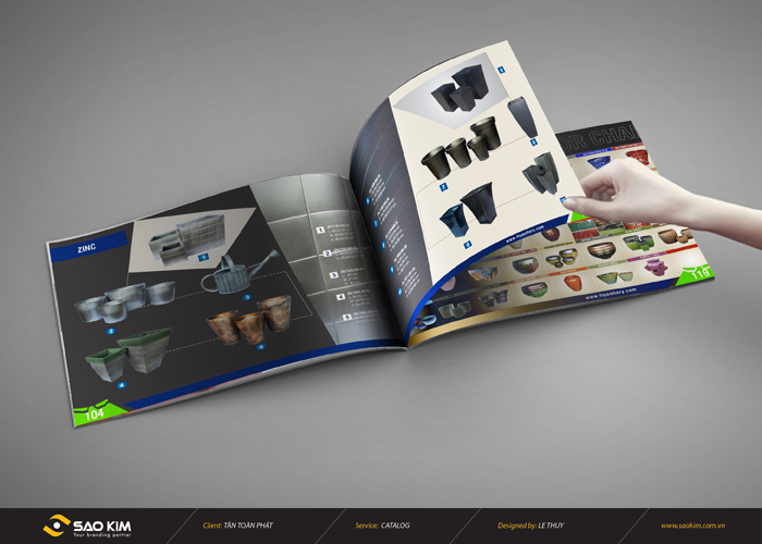 Tan Toan Phat - Thiết kế catalogue Gốm Sứ Tân Toàn Phát