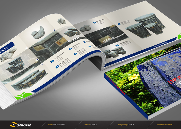 Tan Toan Phat - Thiết kế catalogue Gốm Sứ Tân Toàn Phát