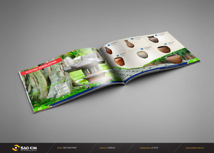 Tan Toan Phat - Thiết kế catalogue Gốm Sứ Tân Toàn Phát