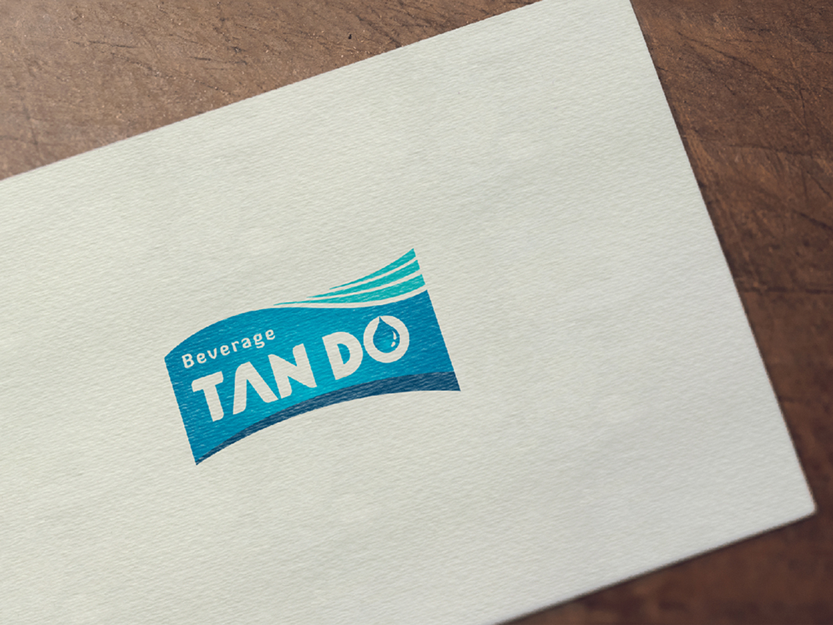 Tân Đô - Thiết kế logo công ty nước giải khát Tân Đô