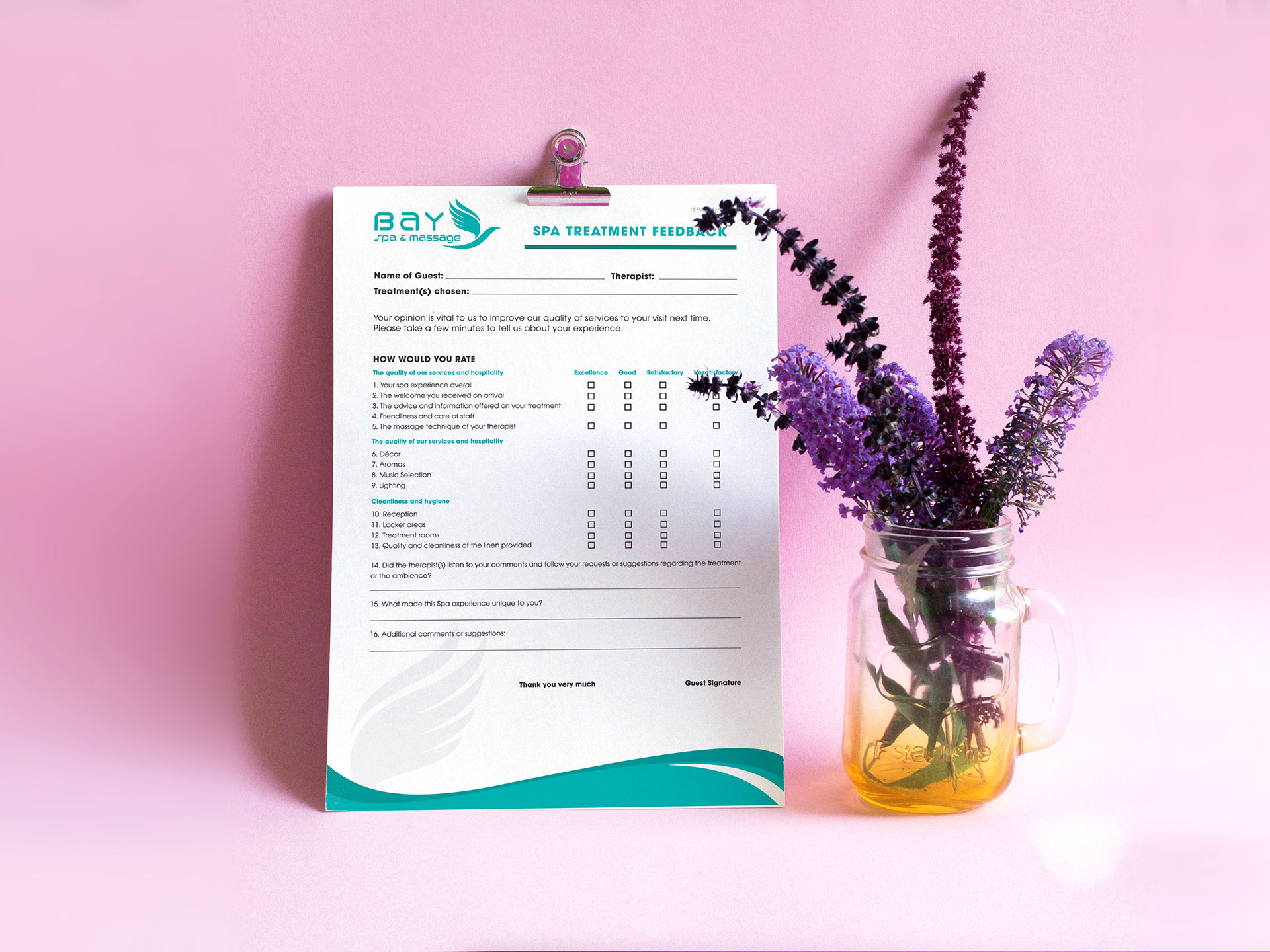 BAY SPA - Thiết kế logo và bộ nhận diện thương hiệu Bay Spa