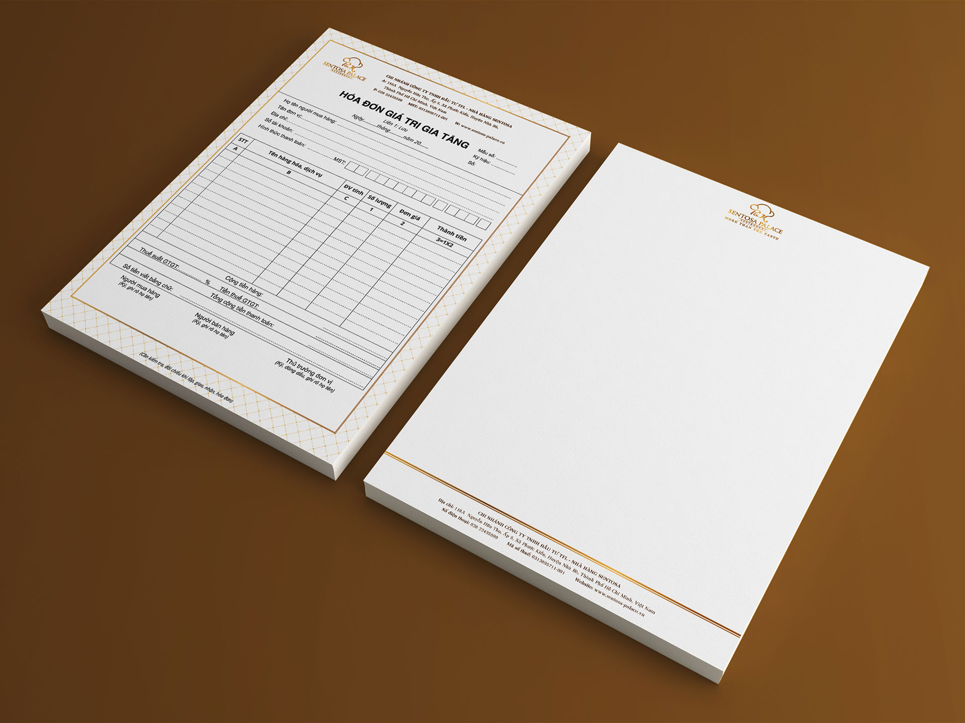 SENTOSA - Thiết kế logo và bộ nhận diện thương hiệu Sentosa