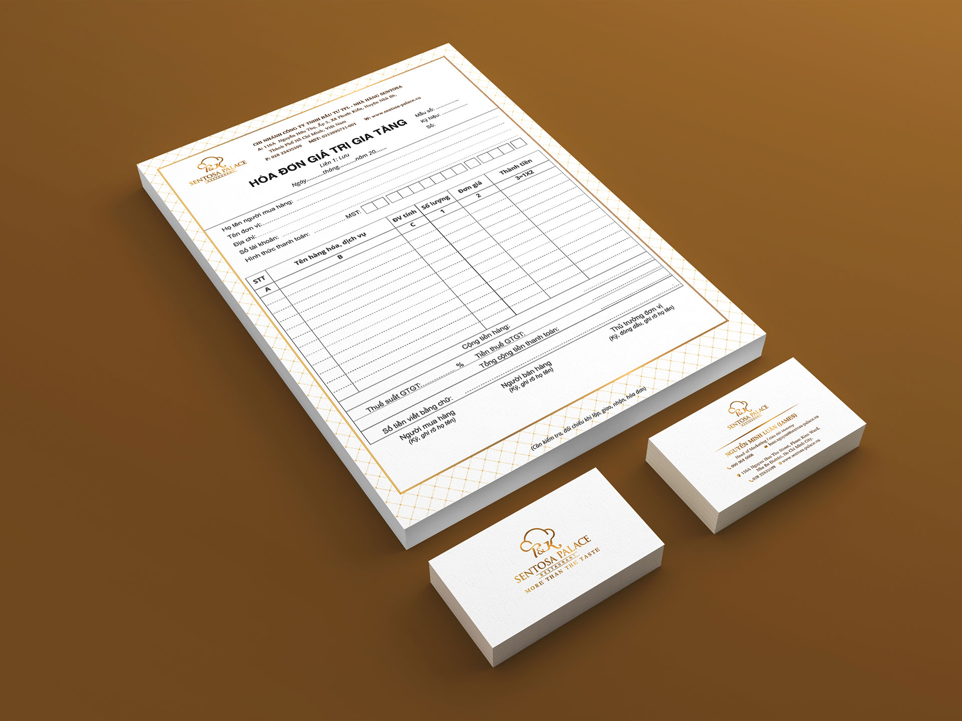 SENTOSA - Thiết kế logo và bộ nhận diện thương hiệu Sentosa