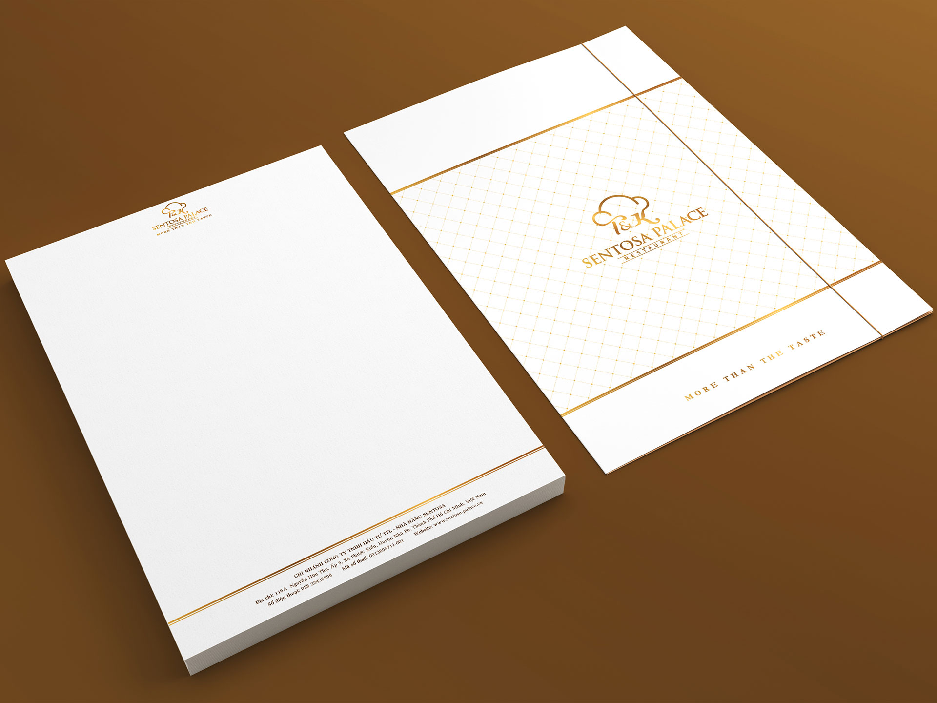 SENTOSA - Thiết kế logo và bộ nhận diện thương hiệu Sentosa