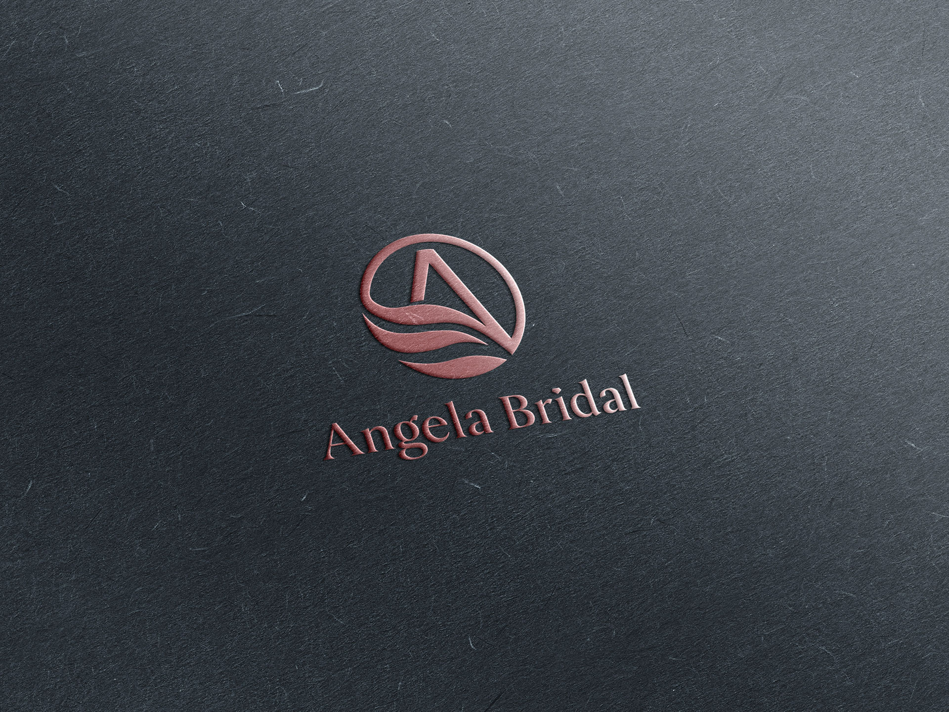 ANGELA BRIDAL - Thiết kế logo công ty Angela Bridal