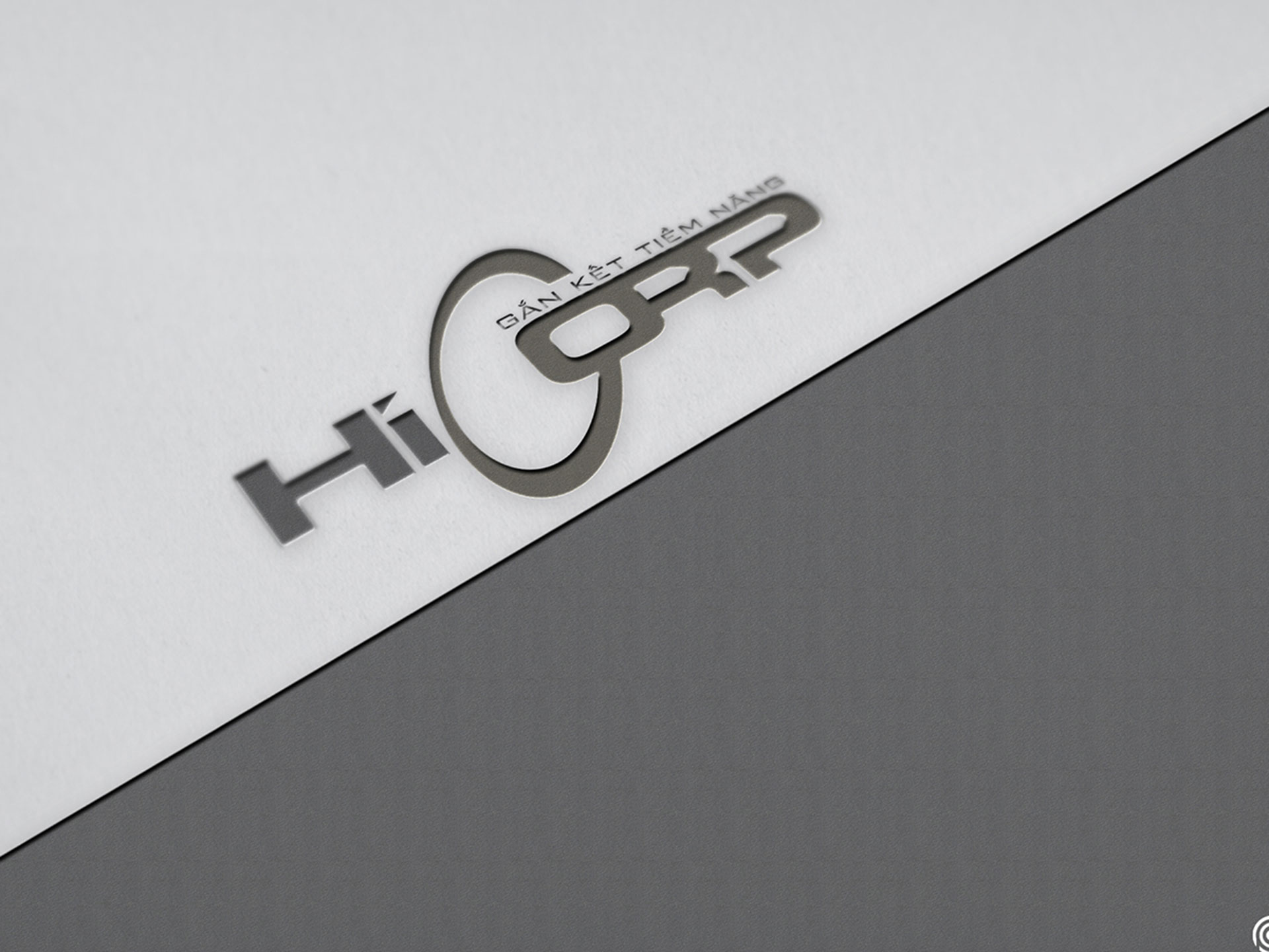 HICORP - Thiết kế logo và nhận diện thương hiệu cơ bản công ty cổ phần phát triển hạ tầng Hà Nội