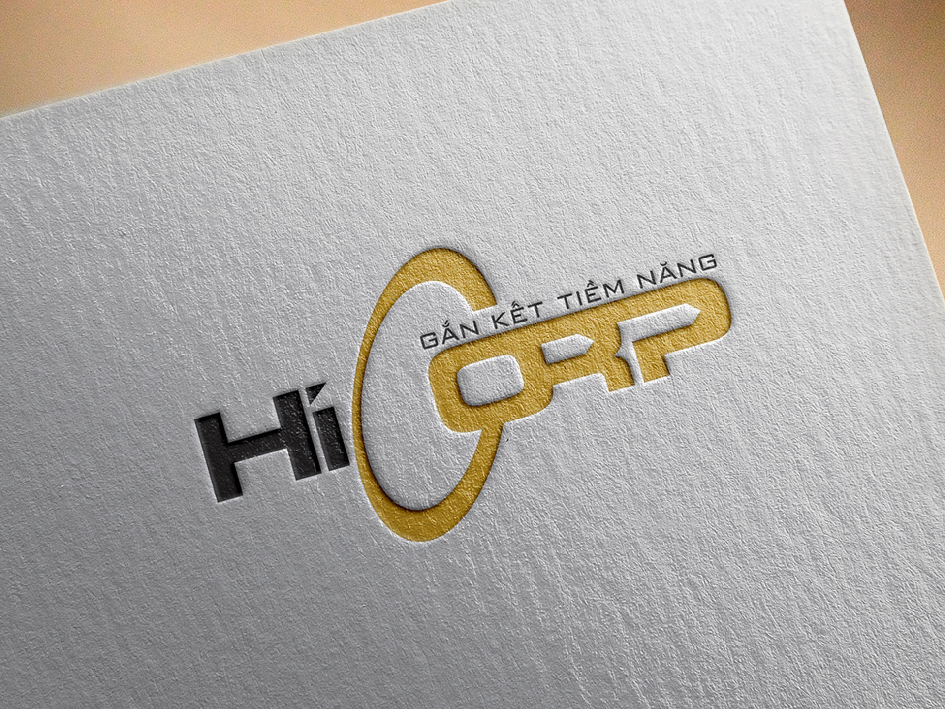 HICORP - Thiết kế logo và nhận diện thương hiệu cơ bản công ty cổ phần phát triển hạ tầng Hà Nội