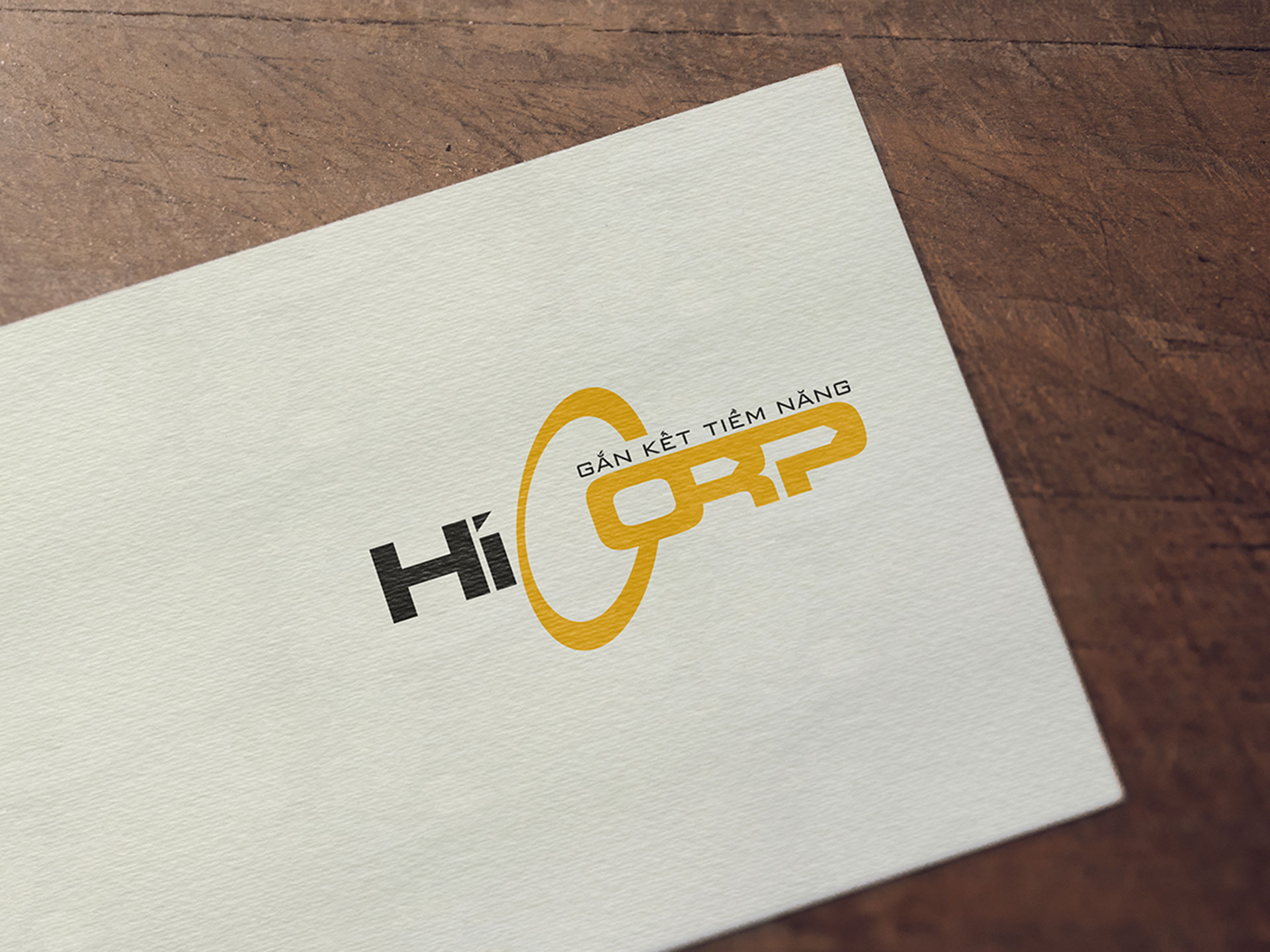 HICORP - Thiết kế logo và nhận diện thương hiệu cơ bản công ty cổ phần phát triển hạ tầng Hà Nội