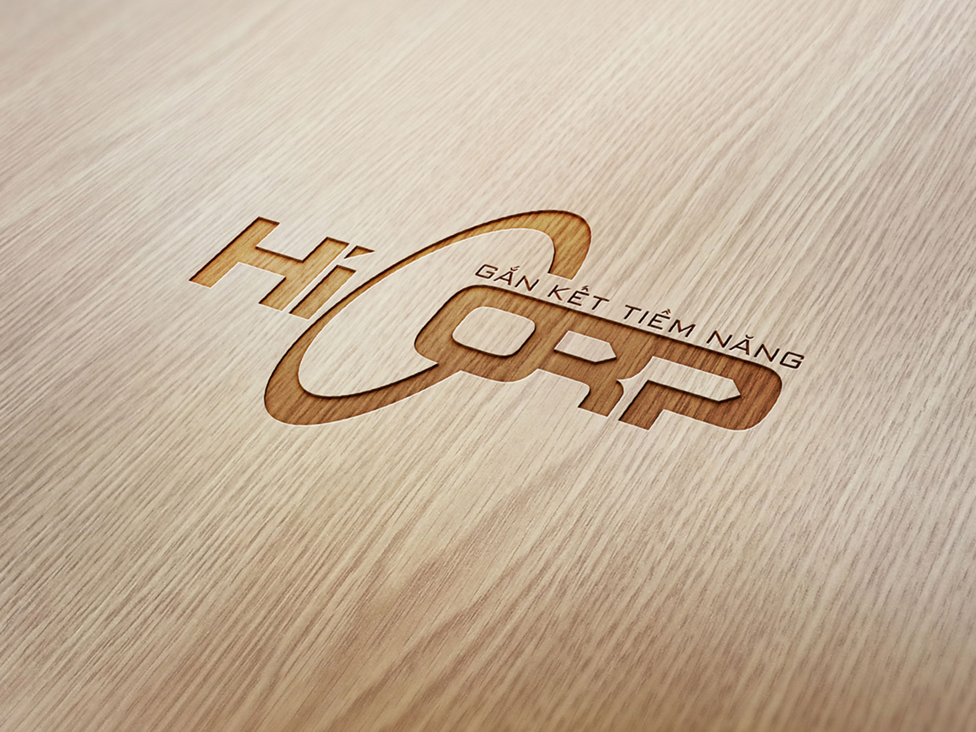 HICORP - Thiết kế logo và nhận diện thương hiệu cơ bản công ty cổ phần phát triển hạ tầng Hà Nội