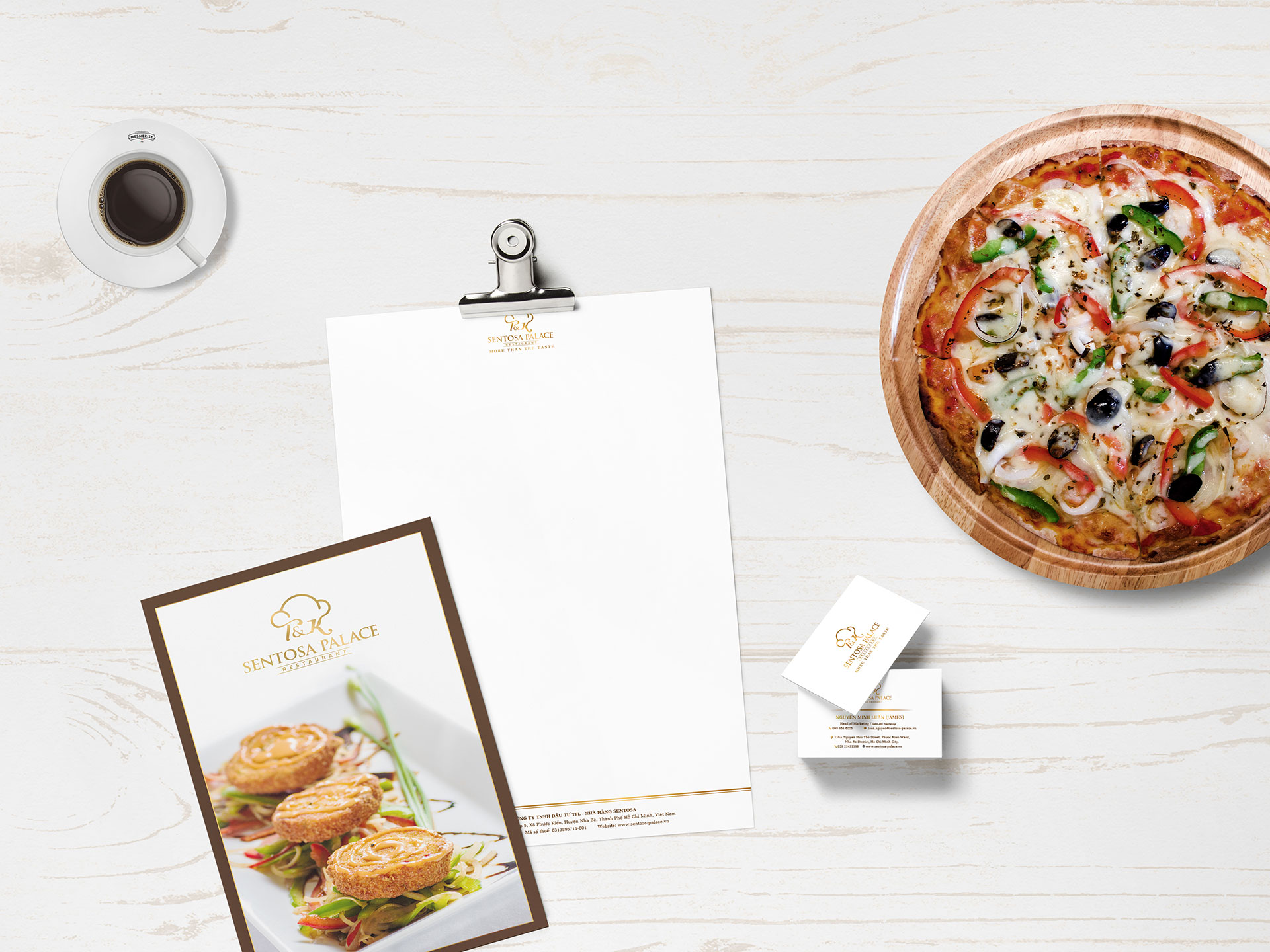 SENTOSA - Thiết kế logo và bộ nhận diện thương hiệu Sentosa