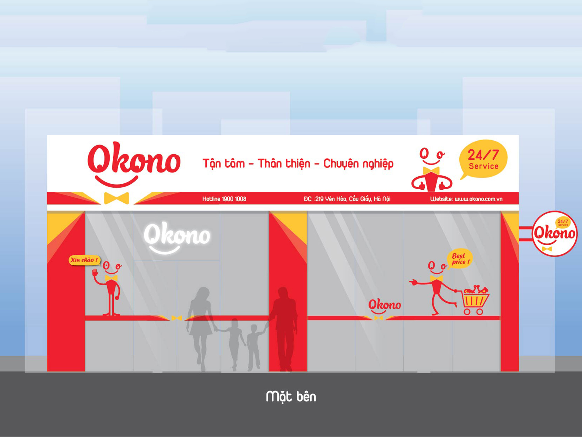 OKONO - Thiết kế logo Công ty TNHH Okono Việt Nam