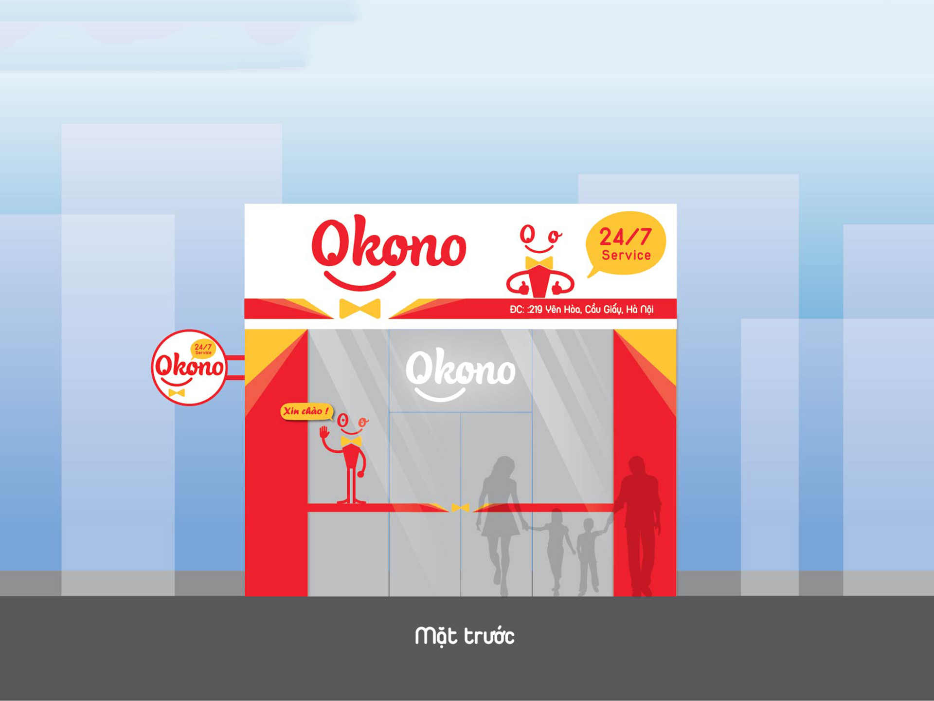 OKONO - Thiết kế logo Công ty TNHH Okono Việt Nam