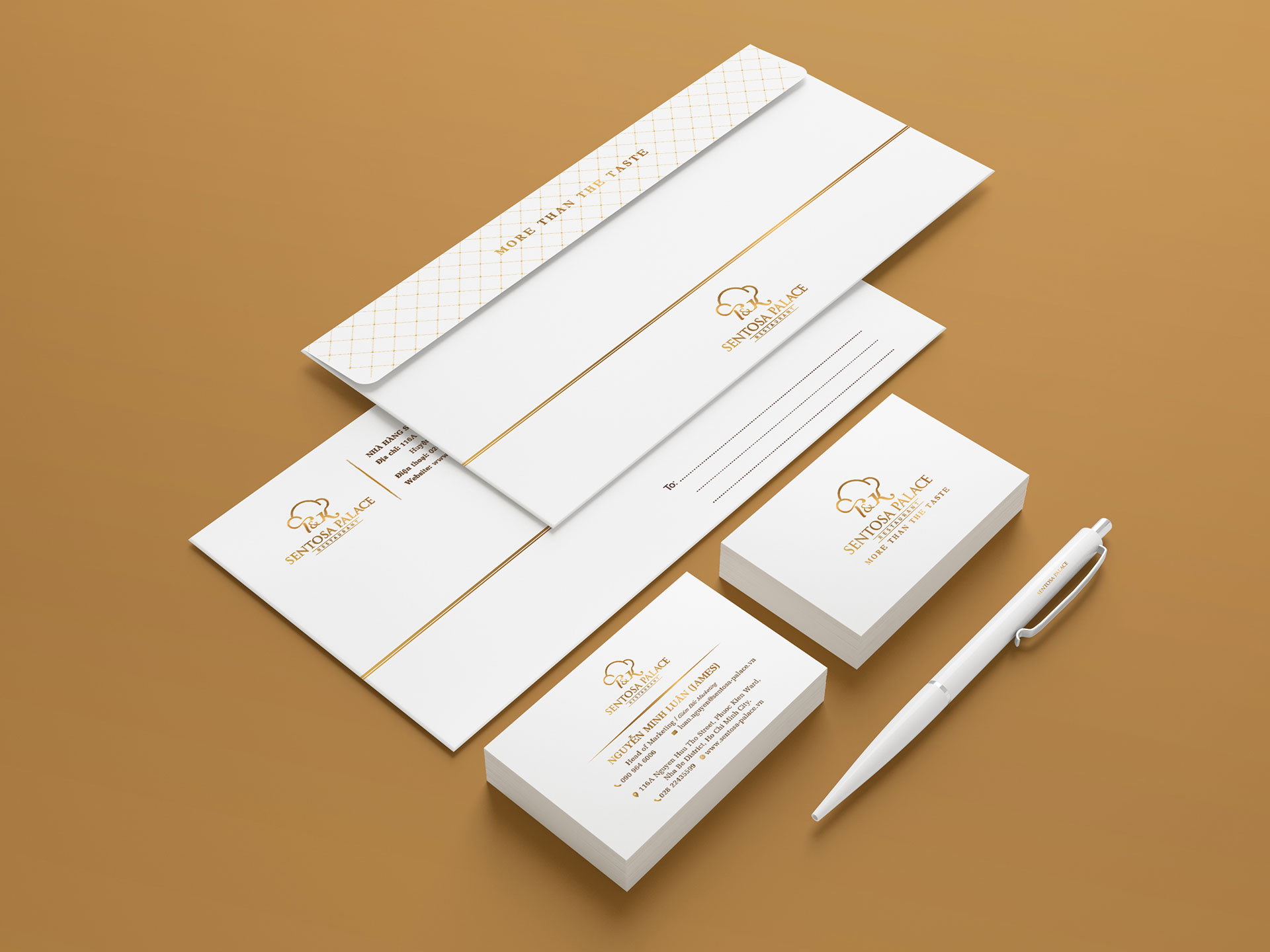 SENTOSA - Thiết kế logo và bộ nhận diện thương hiệu Sentosa