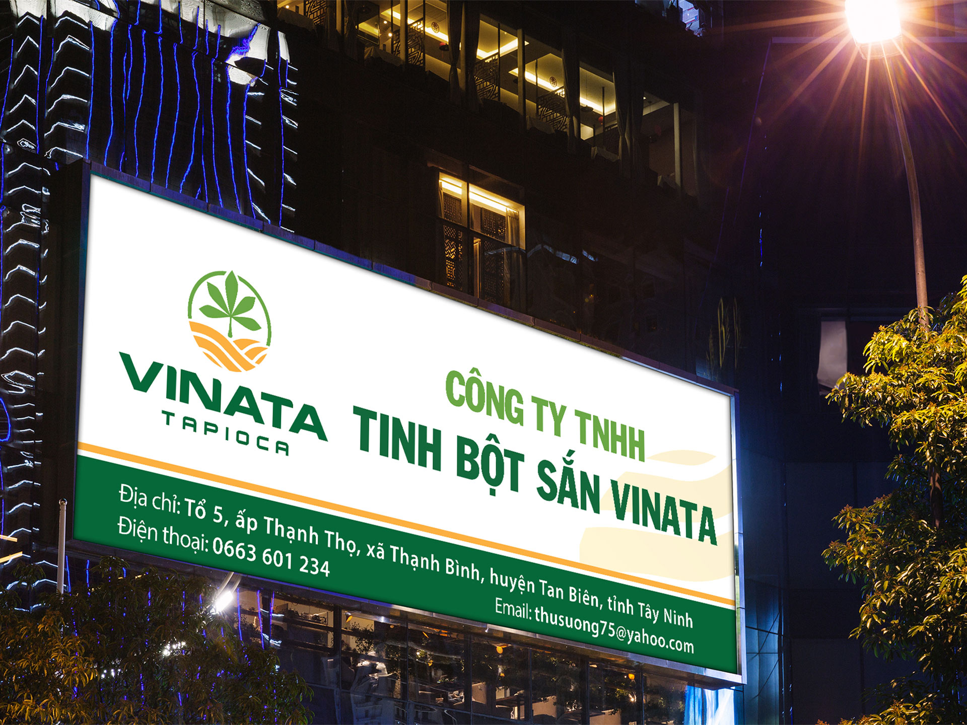 VINATA - Thiết kế logo và bộ nhận diện thương hiệu Công ty TNHH Tinh bột sắn Vinata