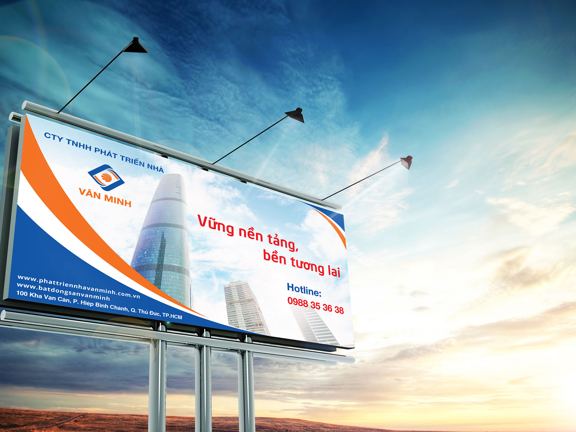 VĂN MINH - Thiết kế logo và Bộ nhận diện thương hiệu và BrochureBrochure cho Cơ khí Văn Minh