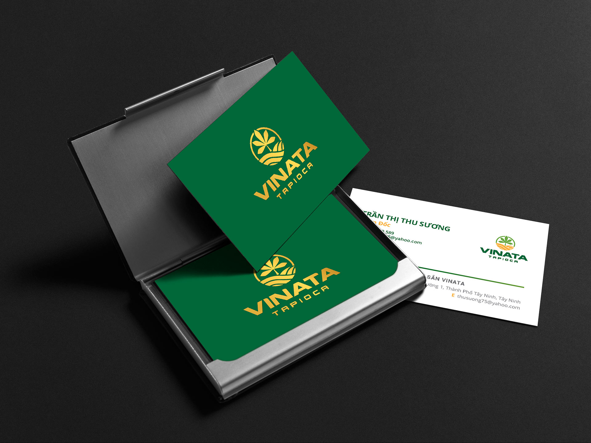 VINATA - Thiết kế logo và bộ nhận diện thương hiệu Công ty TNHH Tinh bột sắn Vinata