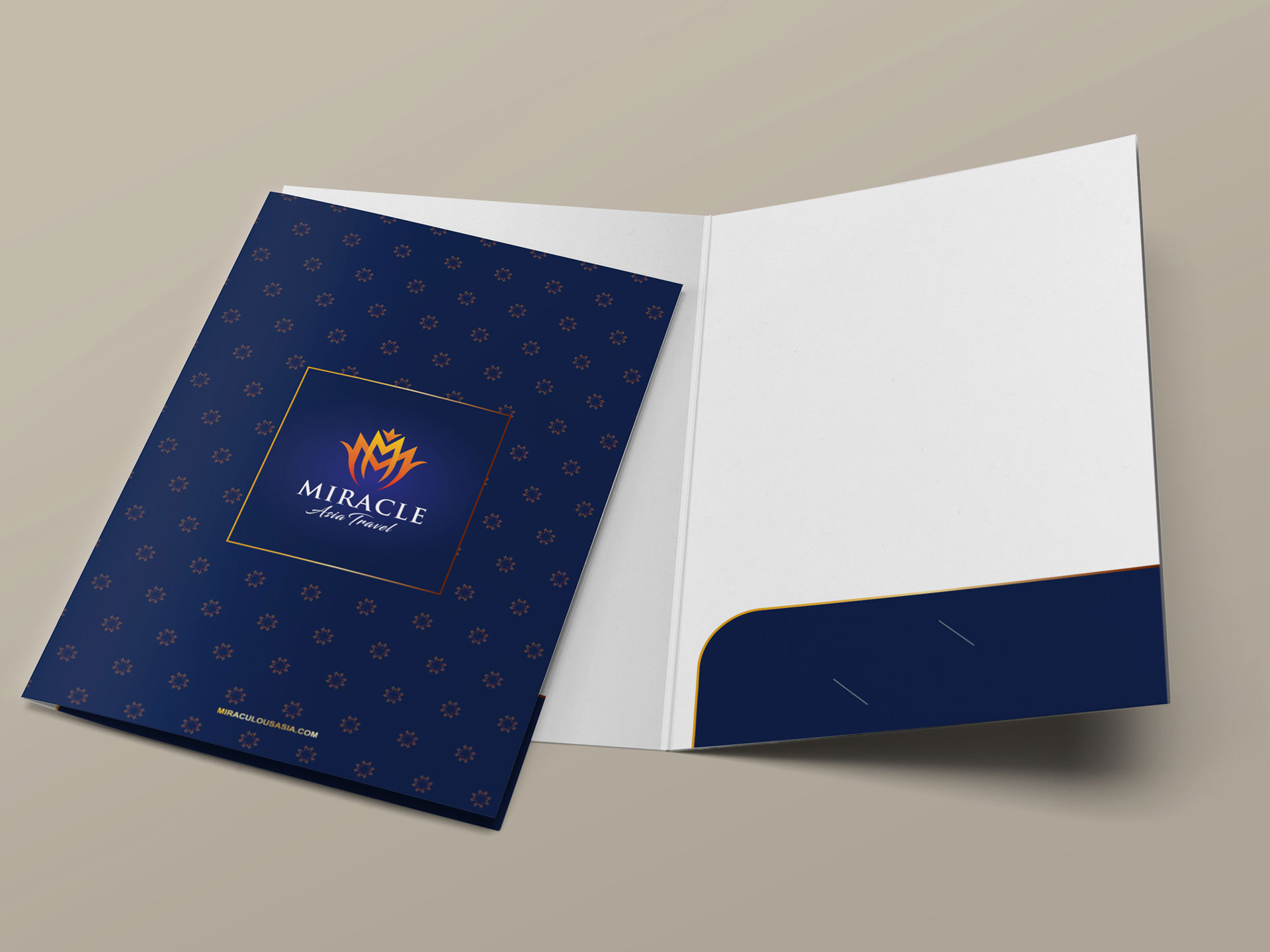 CHÂU Á DIỆU KỲ - Thiết kế logo, Bộ nhận diện và Brochure Công ty du lịch Châu Á Diệu Kỳ