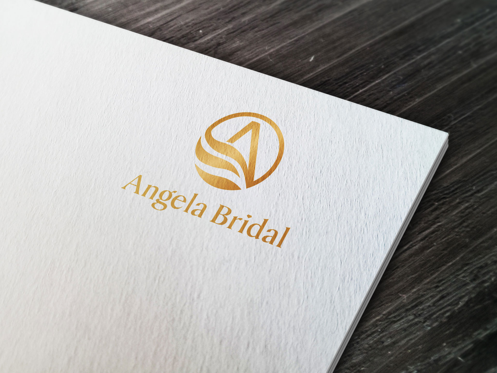 ANGELA BRIDAL - Thiết kế logo công ty Angela Bridal