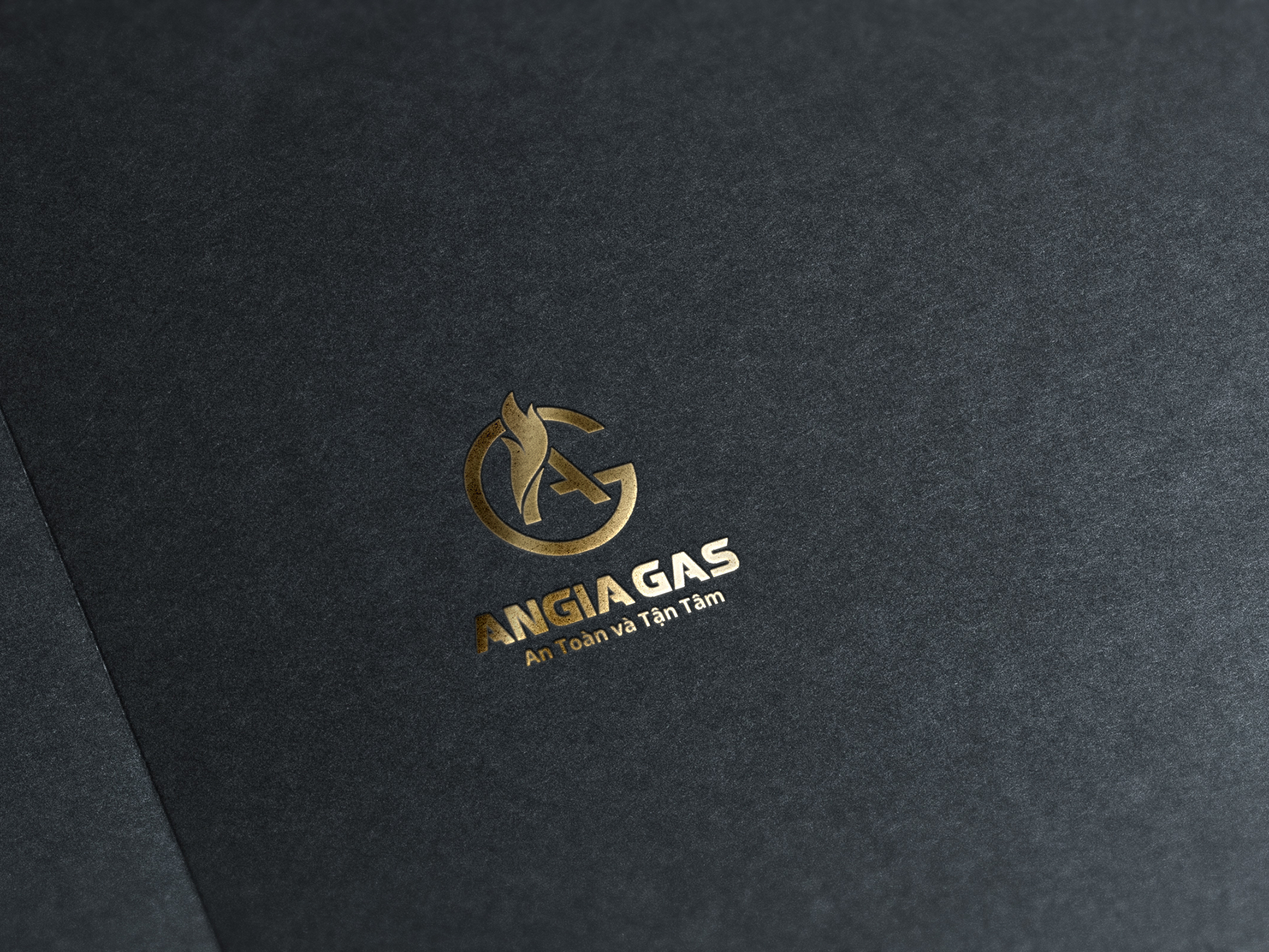 ANGIA GAS - Sáng tác tên, slogan và thiết kế logo công ty dầu khí Vân Phương Vy