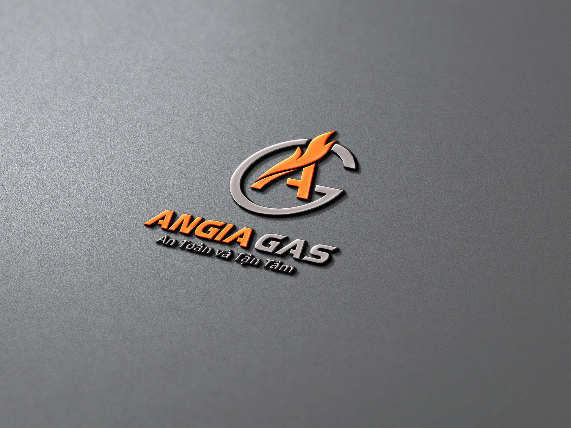 ANGIA GAS - Sáng tác tên, slogan và thiết kế logo công ty dầu khí Vân Phương Vy