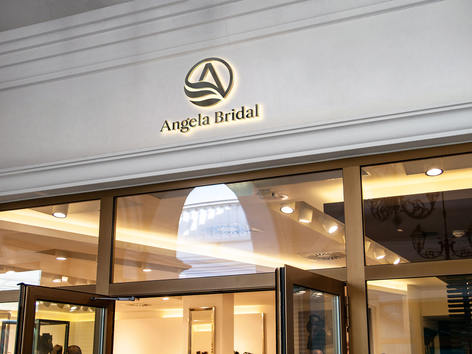ANGELA BRIDAL - Thiết kế logo công ty Angela Bridal