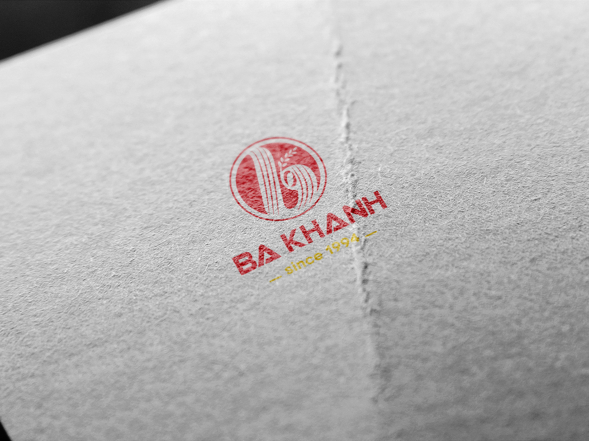 BA KHÁNH - Thiết kế logo thương hiệu Cơ sở sản xuất Ba Khánh