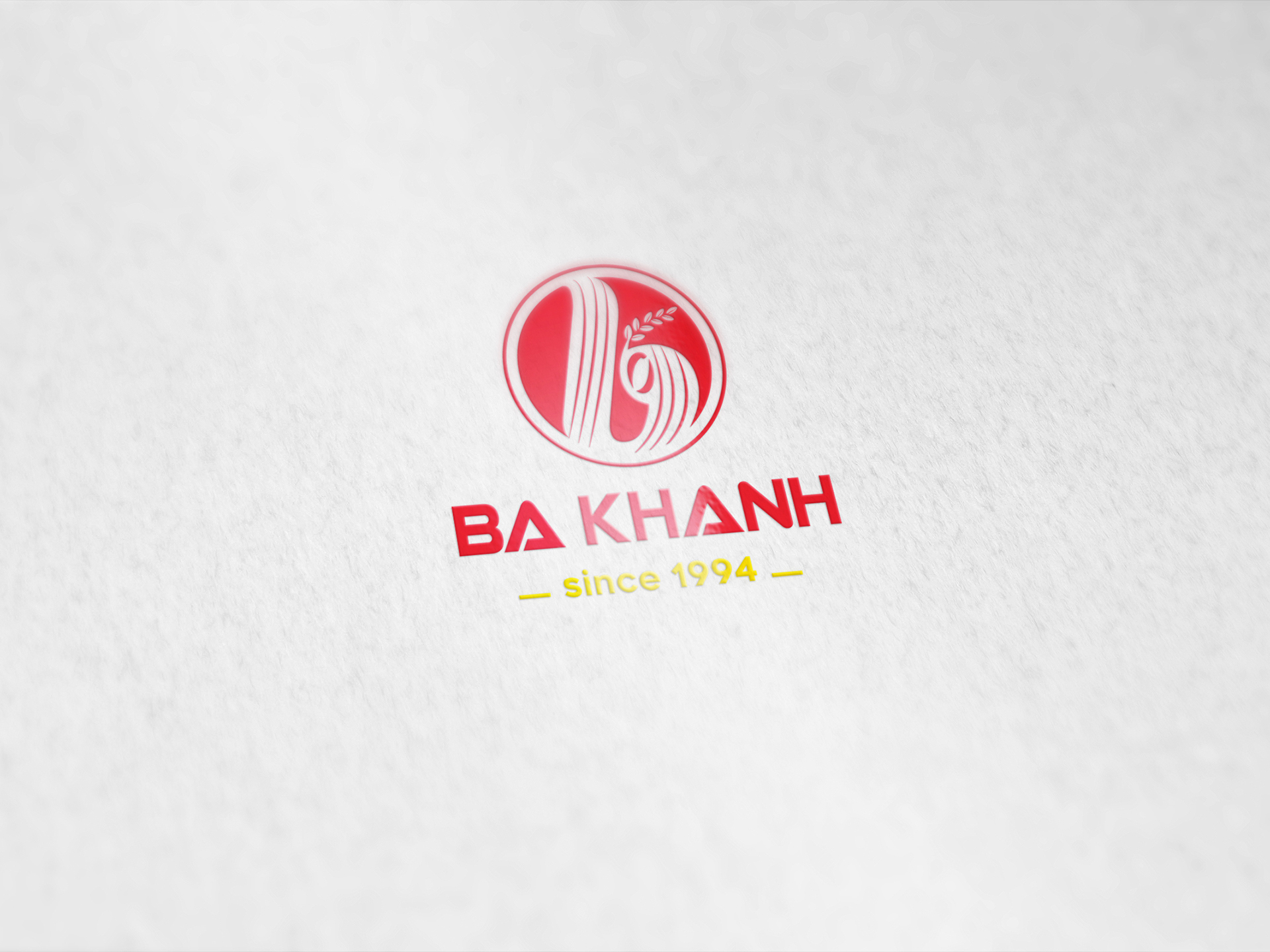 BA KHÁNH - Thiết kế logo thương hiệu Cơ sở sản xuất Ba Khánh