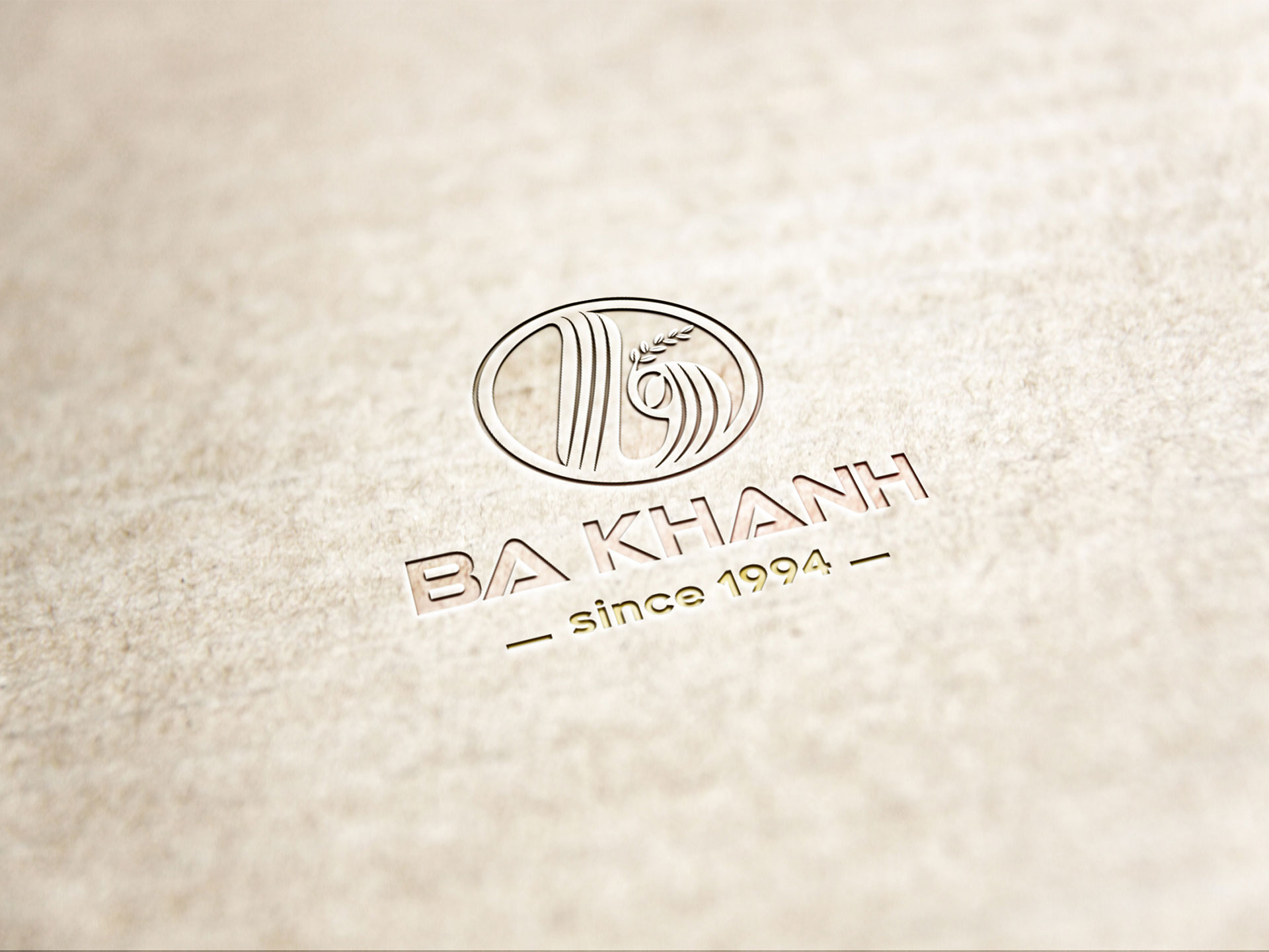 BA KHÁNH - Thiết kế logo thương hiệu Cơ sở sản xuất Ba Khánh