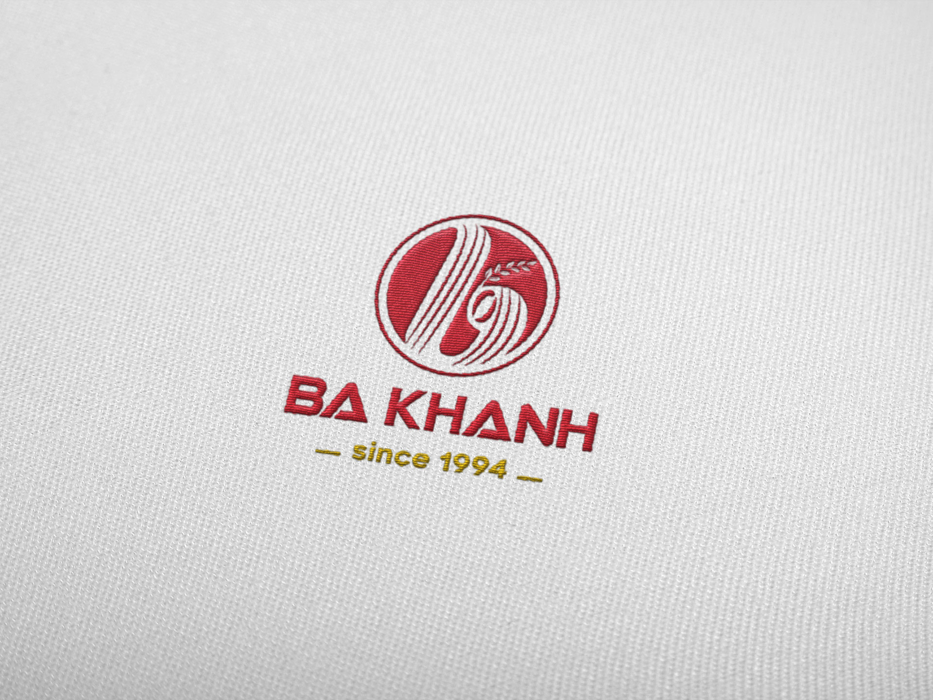 BA KHÁNH - Thiết kế logo thương hiệu Cơ sở sản xuất Ba Khánh