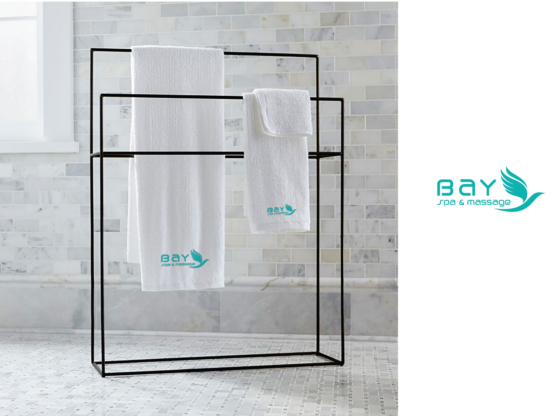 BAY SPA - Thiết kế logo và bộ nhận diện thương hiệu Bay Spa
