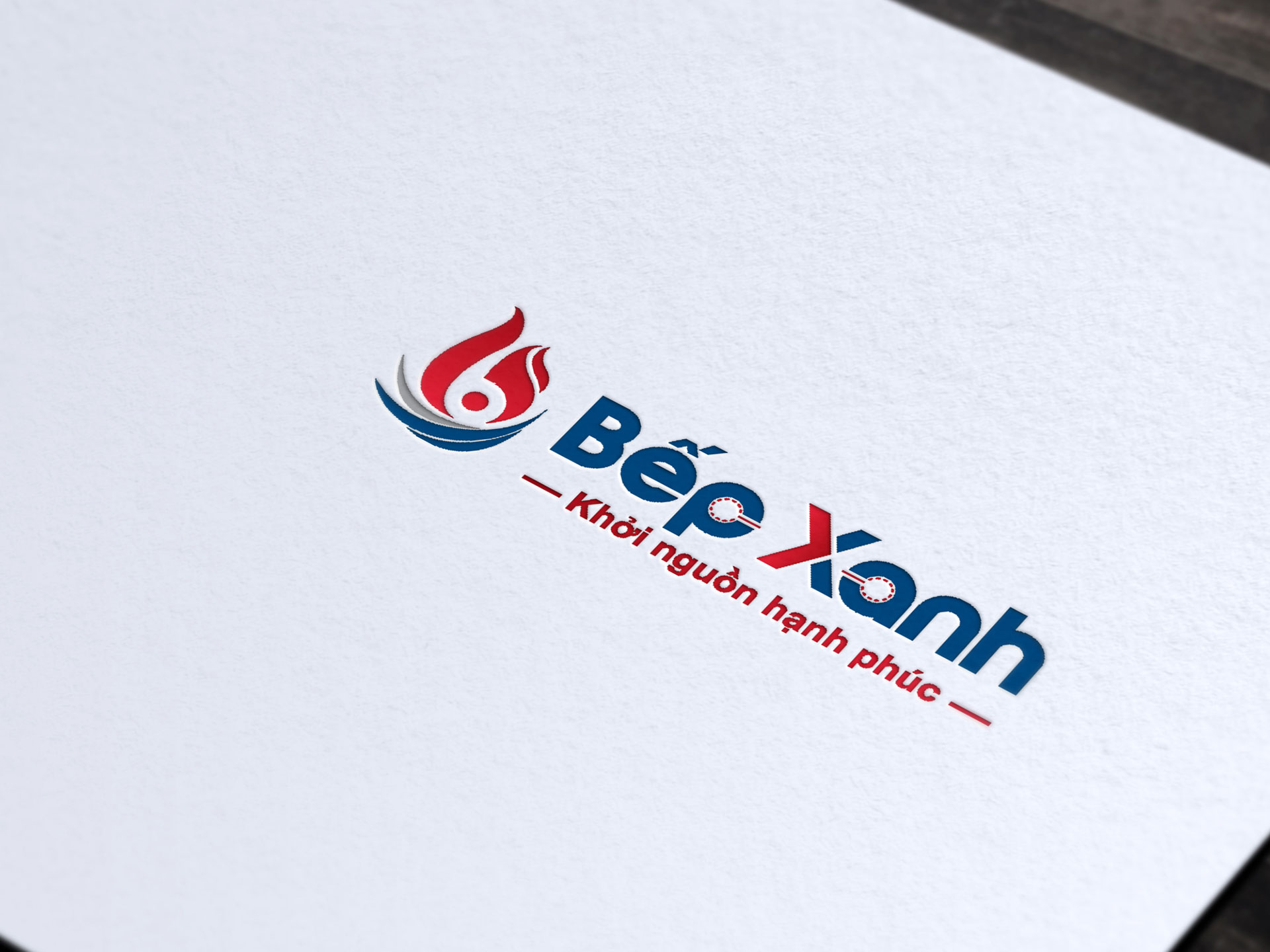 BẾP XANH - Thiết kế logo thương hiệu Bếp Xanh