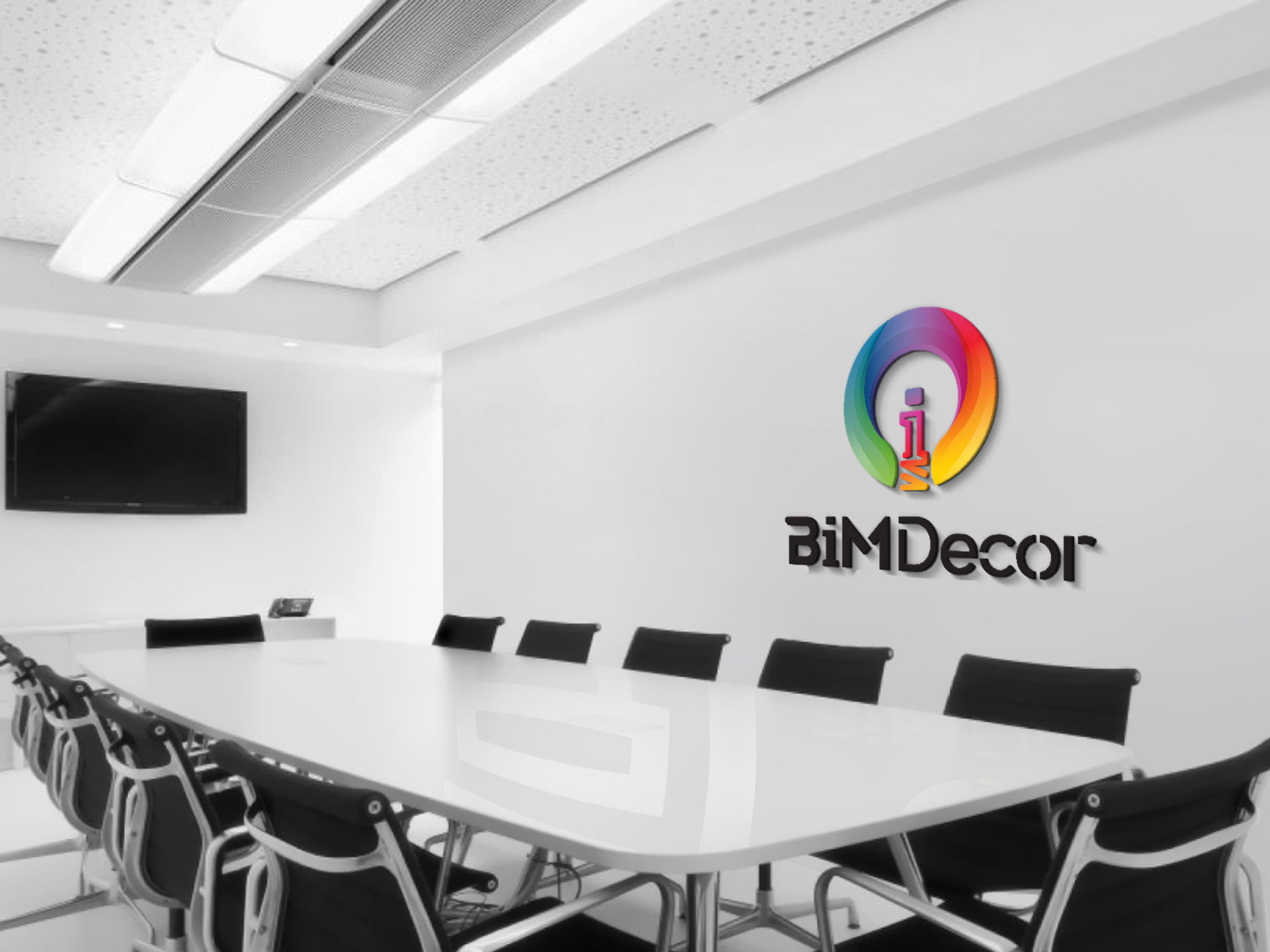 BIM DECOR - Thiết kế logo thương hiệu nội thất BIM Decor