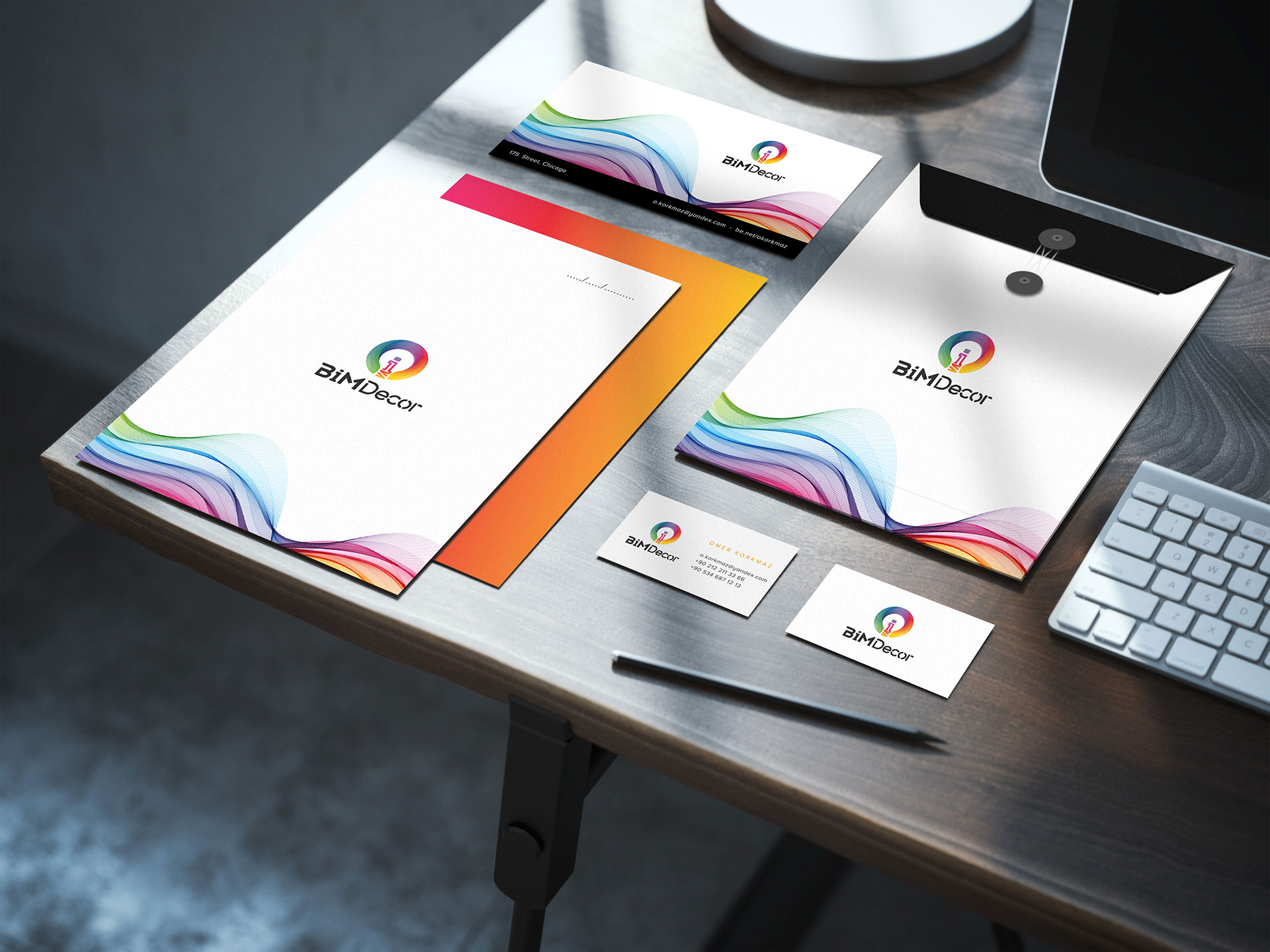 BIM DECOR - Thiết kế logo thương hiệu nội thất BIM Decor