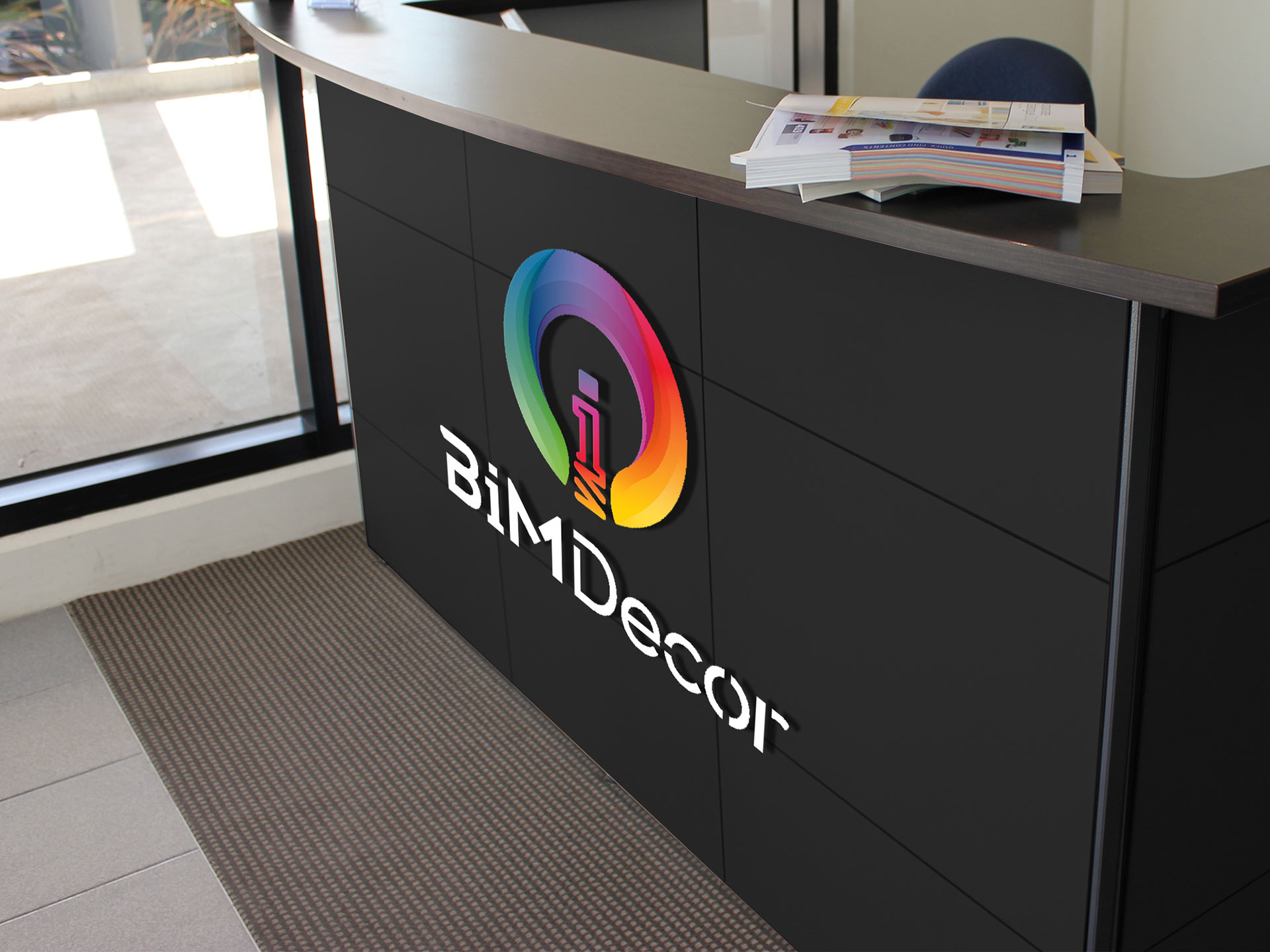 BIM DECOR - Thiết kế logo thương hiệu nội thất BIM Decor