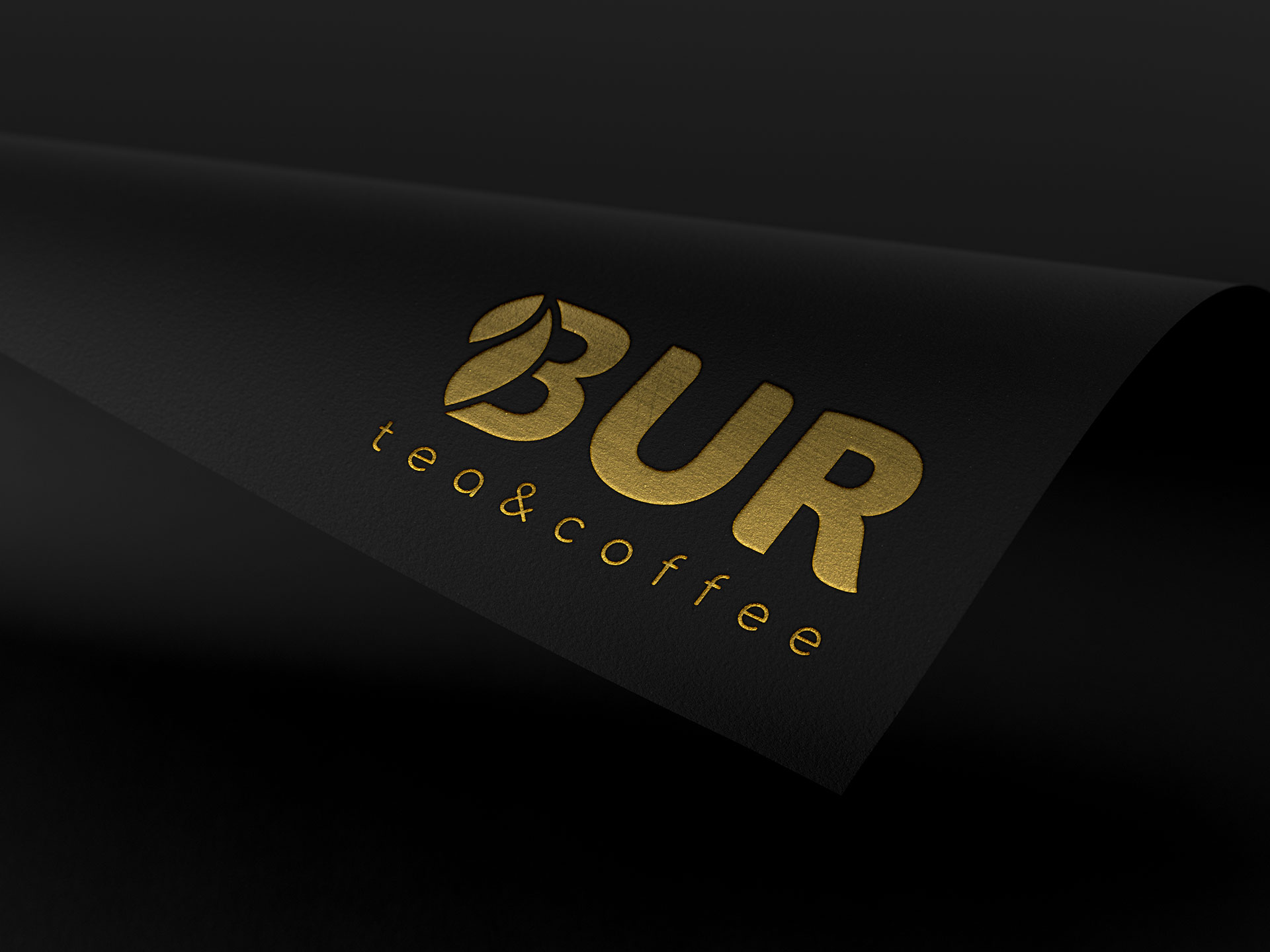 BUR TEA & COFFEE - Thiết kế logo thương hiệu Bur Tea & Coffee