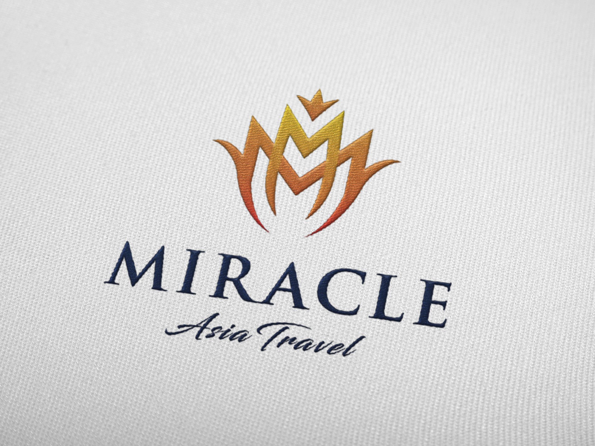 CHÂU Á DIỆU KỲ - Thiết kế logo, Bộ nhận diện và Brochure Công ty du lịch Châu Á Diệu Kỳ