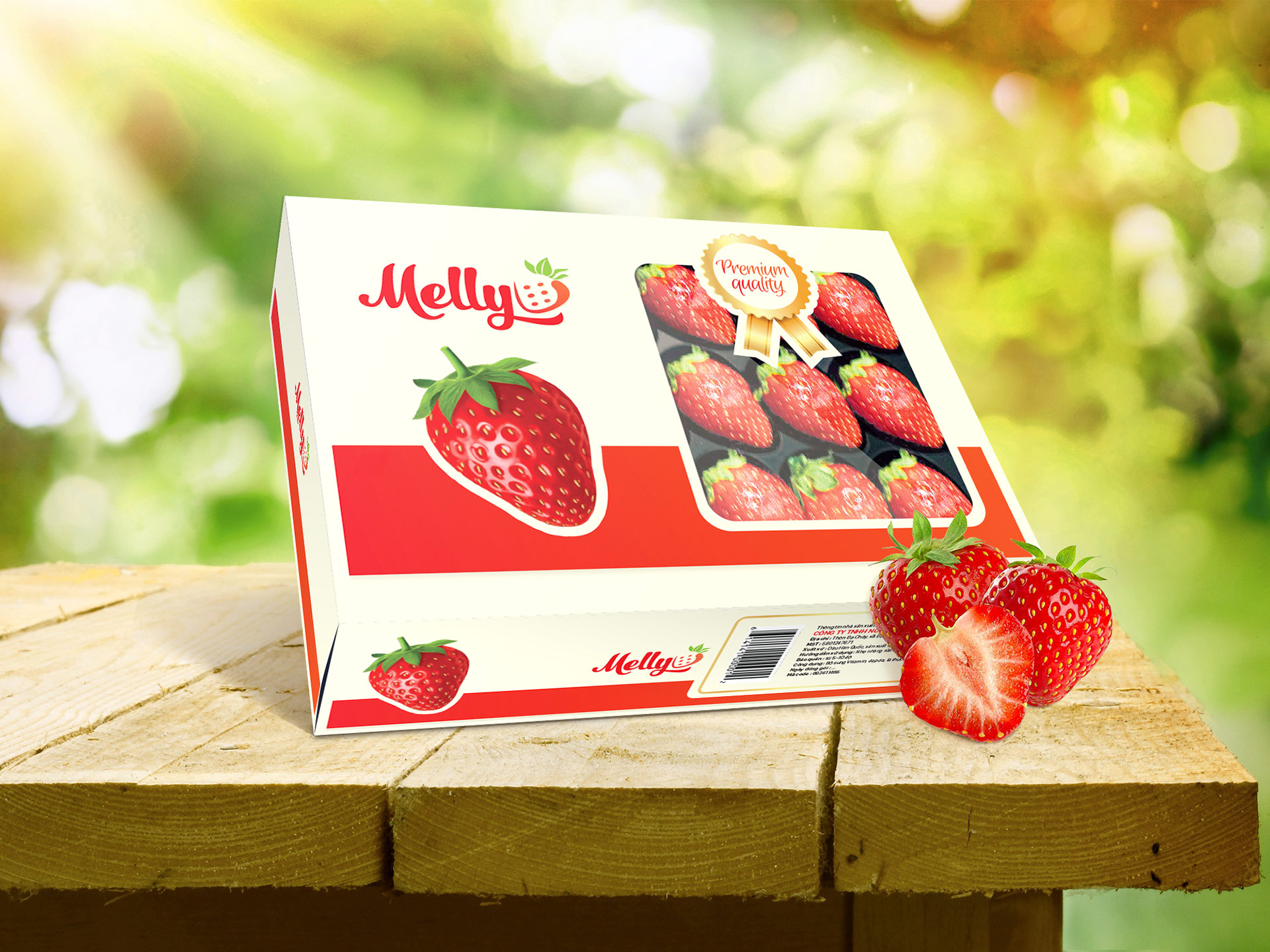 MELLY - Đặt tên, thiết kế logo và bao bì cho nhãn hàng Melly