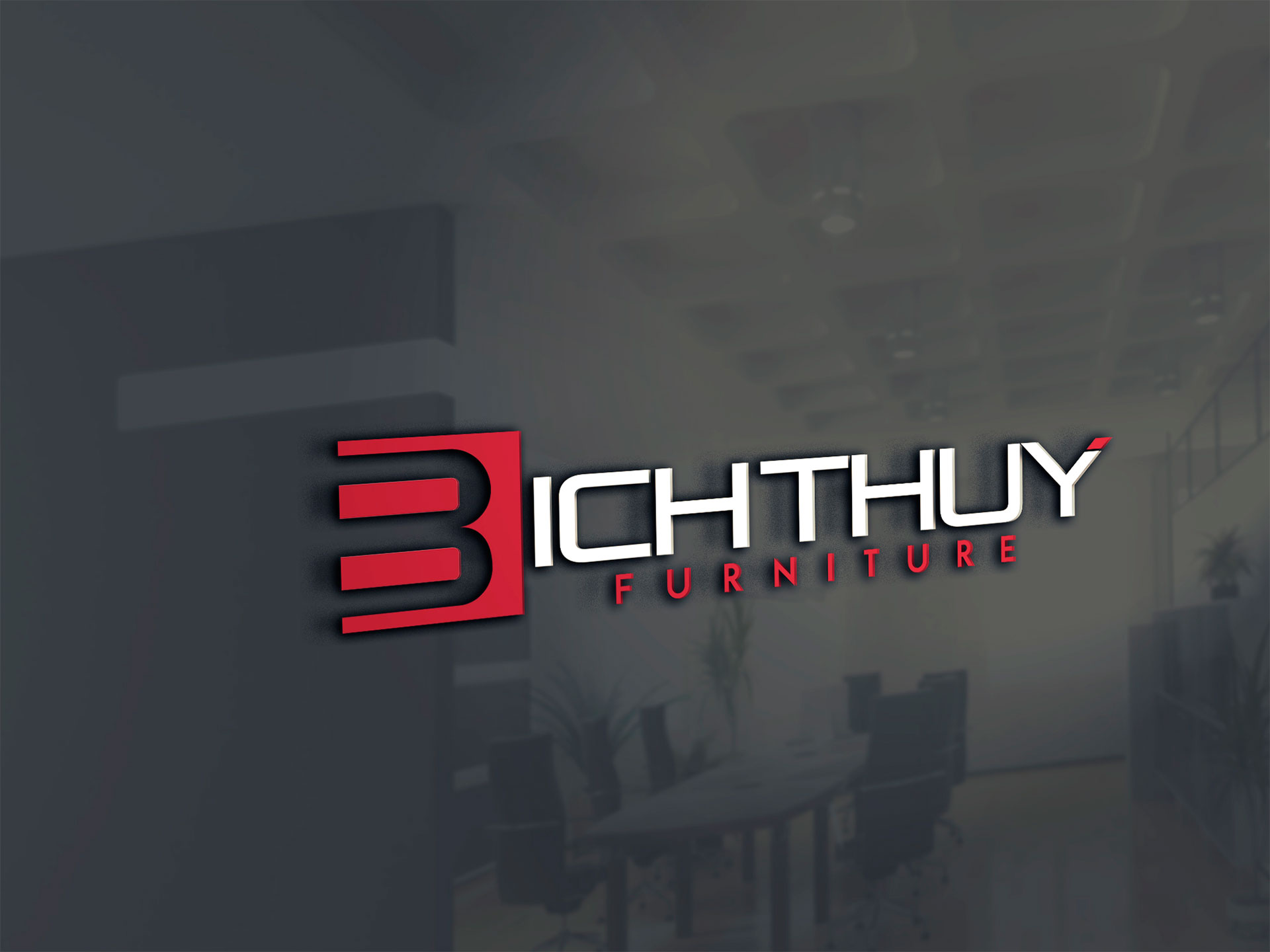 BÍCH THUỶ - Thiết kế logo Công ty nội thất Bích Thuỷ