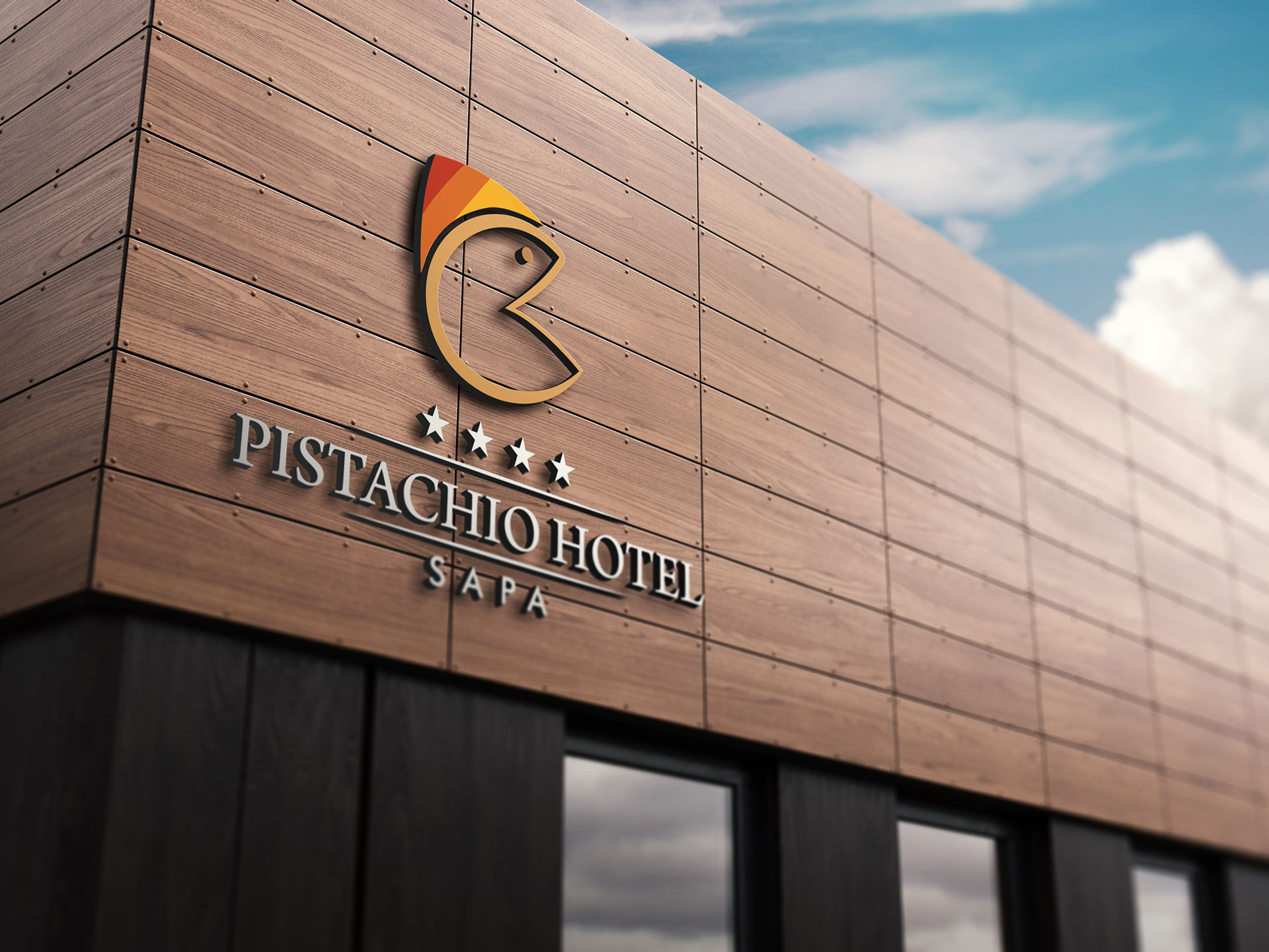 PISTACHIO - Thiết kế logo khách sạn Pistachio