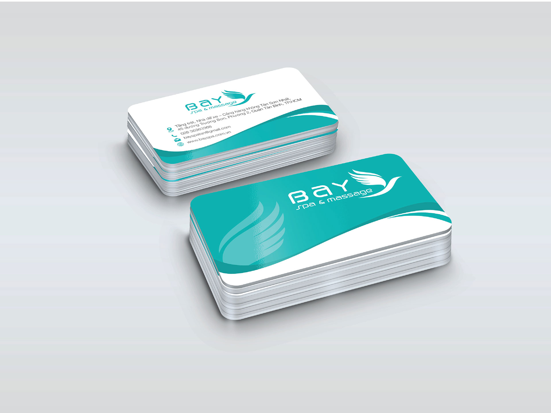 BAY SPA - Thiết kế logo và bộ nhận diện thương hiệu Bay Spa