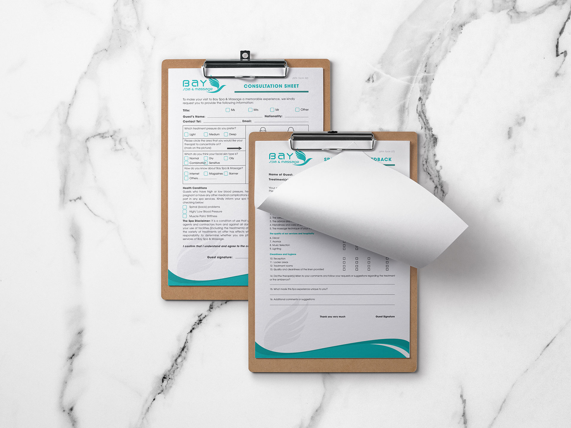 BAY SPA - Thiết kế logo và bộ nhận diện thương hiệu Bay Spa