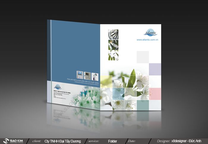 ATLANTIC - Dự ấn thiết kế thương hiệu cho ATLANTIC SPA