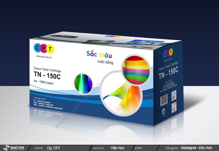 CUULONG CPT - Dự án thiết kế bao bì nhãn mác