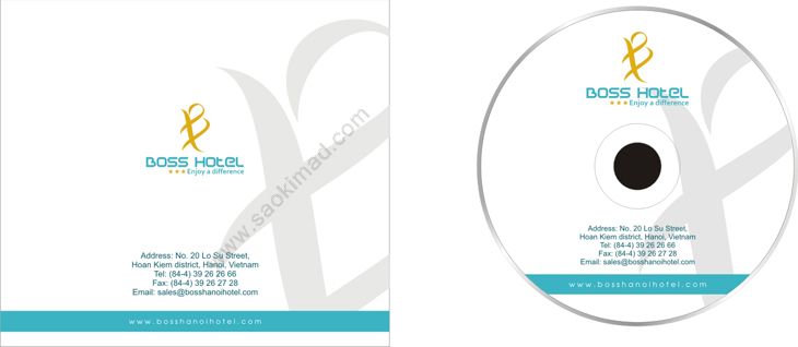 Boss Hotel - Dự án thiết kế brochure cho khách sạn