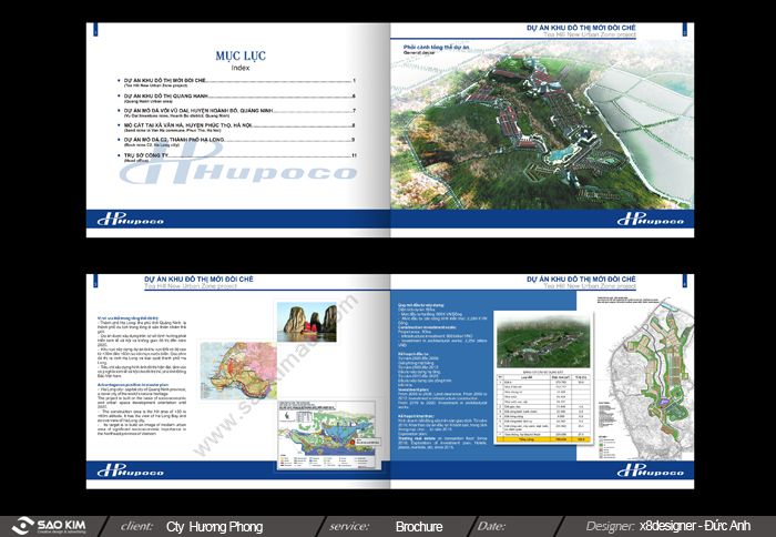 HUPOCO - Thiết kế profile và nhận diện cho HUPOCO